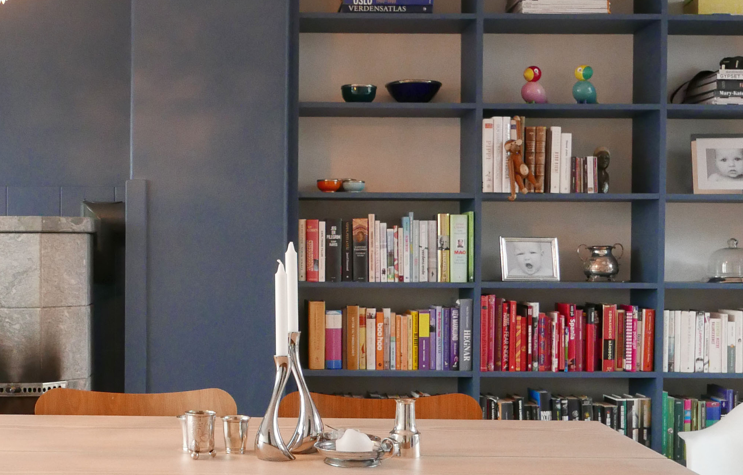 Mal en fin plass til bøkene