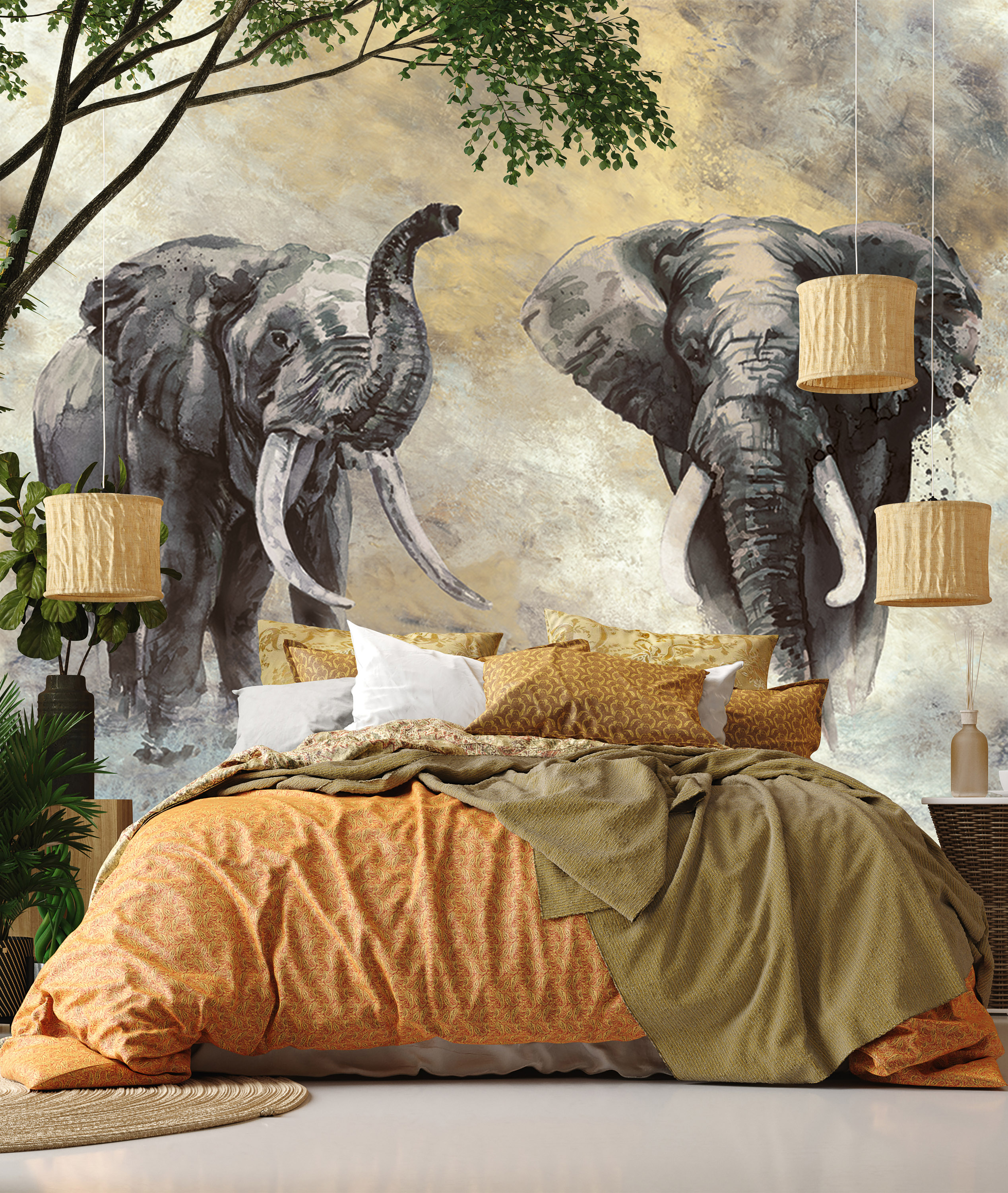 mural, digtalt printet 