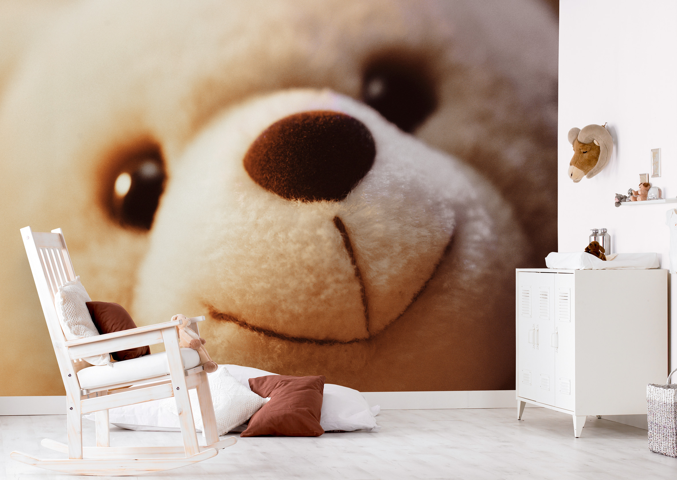 Fototapet til minstemann