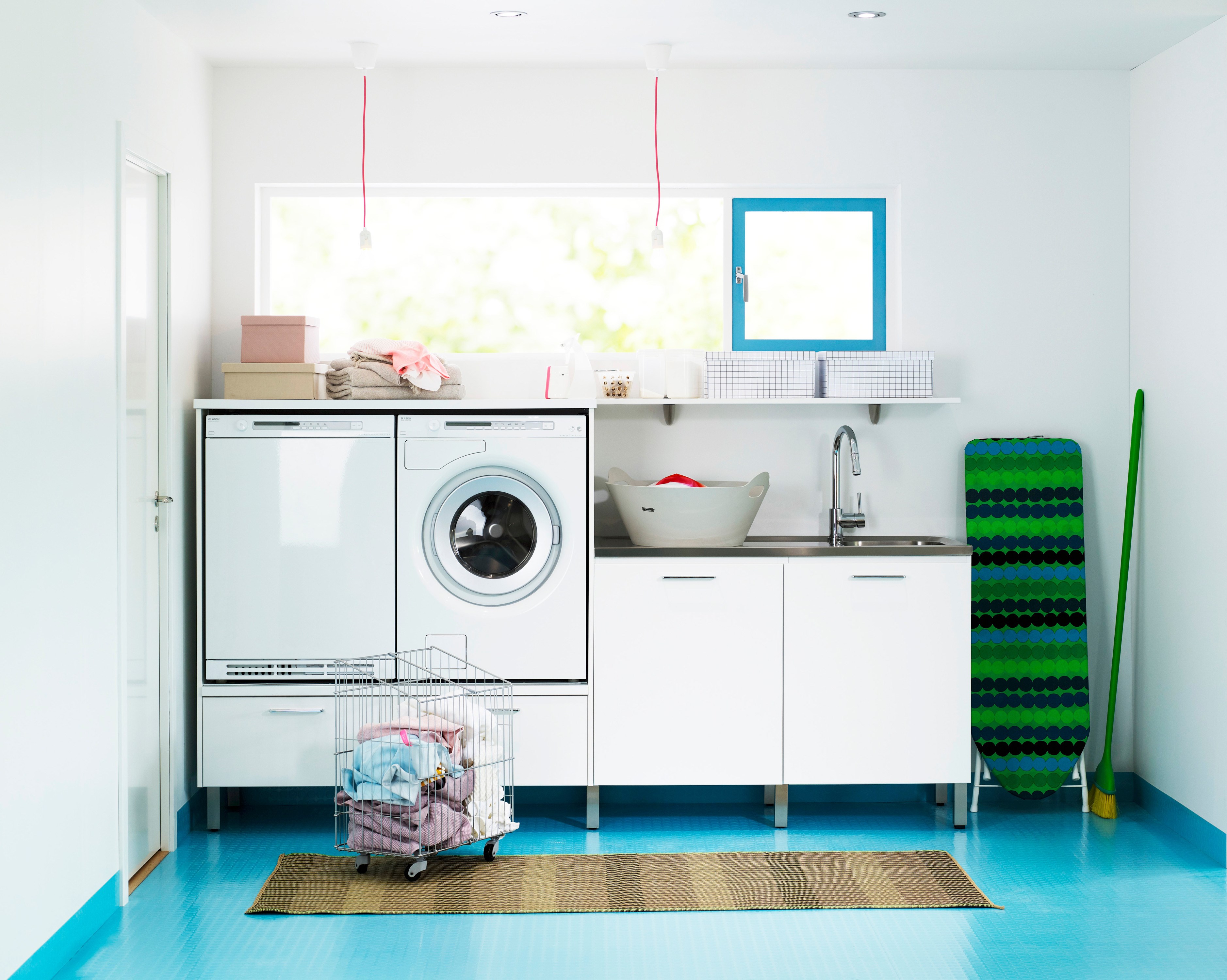 13 tips til et praktisk vaskerom