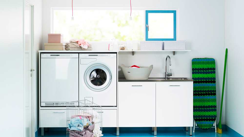 13 tips til et praktisk vaskerom