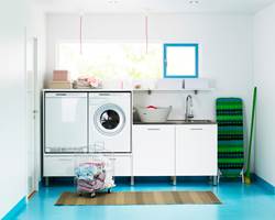 Et vaskerom kan være så mangt - alt fra et lite hjørne av badet til et eget stort rom. Er du heldig å få innrede et eget rom forbeholdt klesvasken, har vi tipsene som gjør rommet funksjonelt!