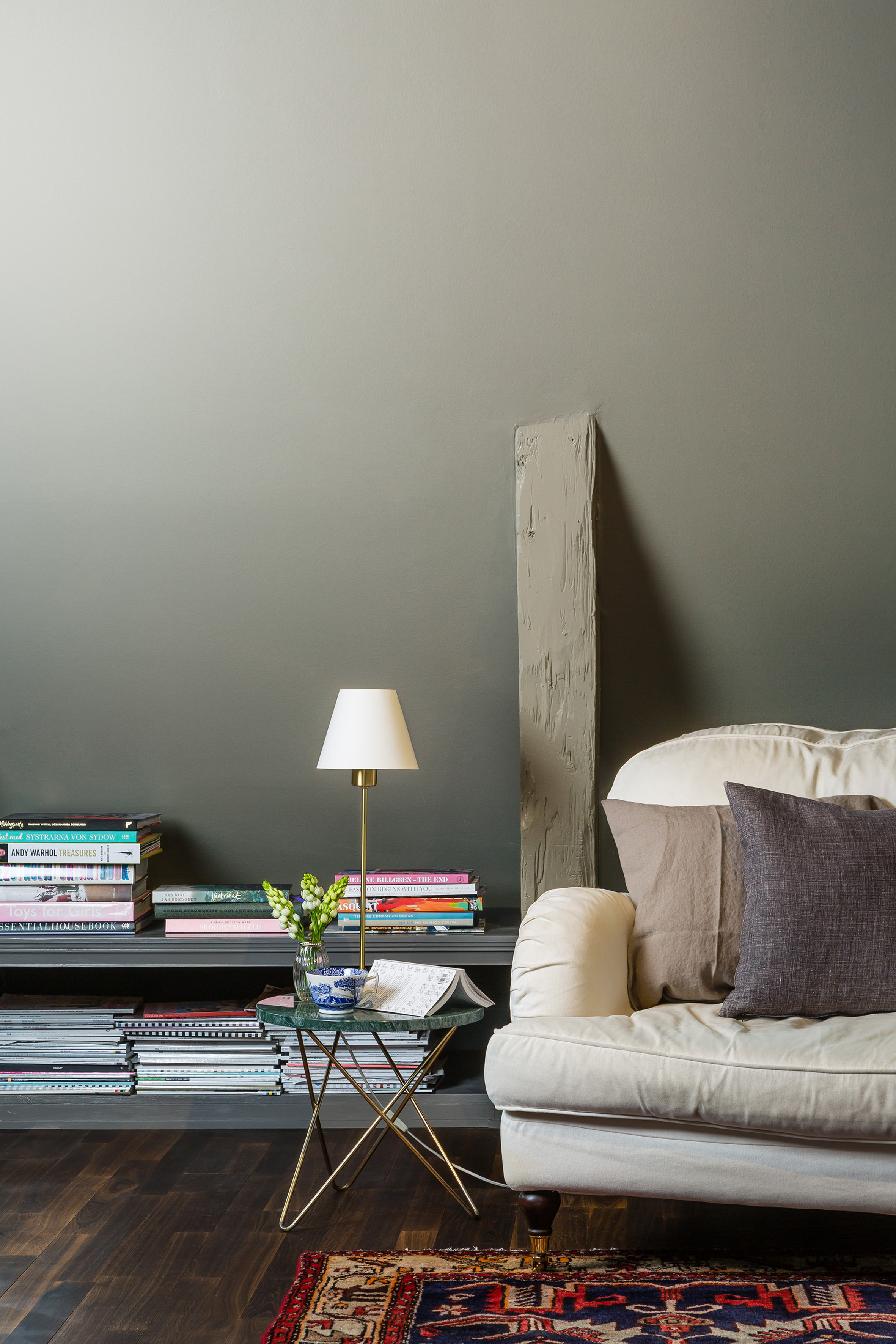 ROLIG: Mange opplever at matt maling gir et roligere rom og en mykere atmosfære enn et rom med blank maling. (Foto: Nordsjö)