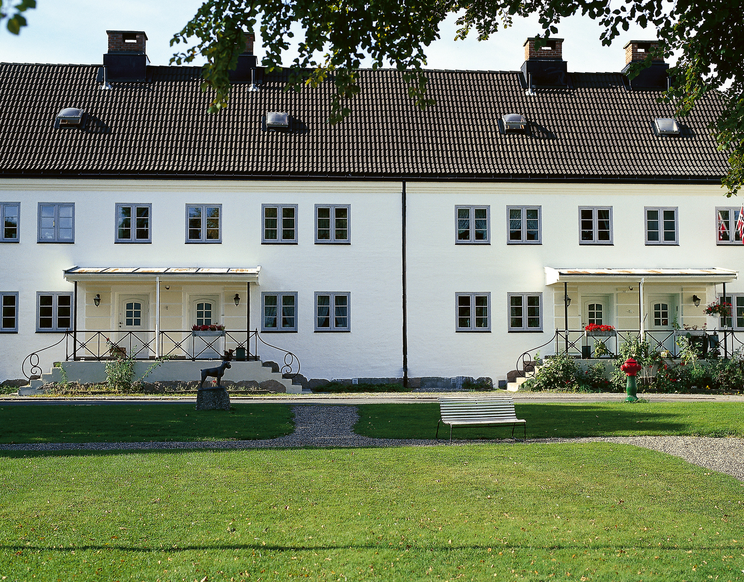 Et totalprosjekt av fasader