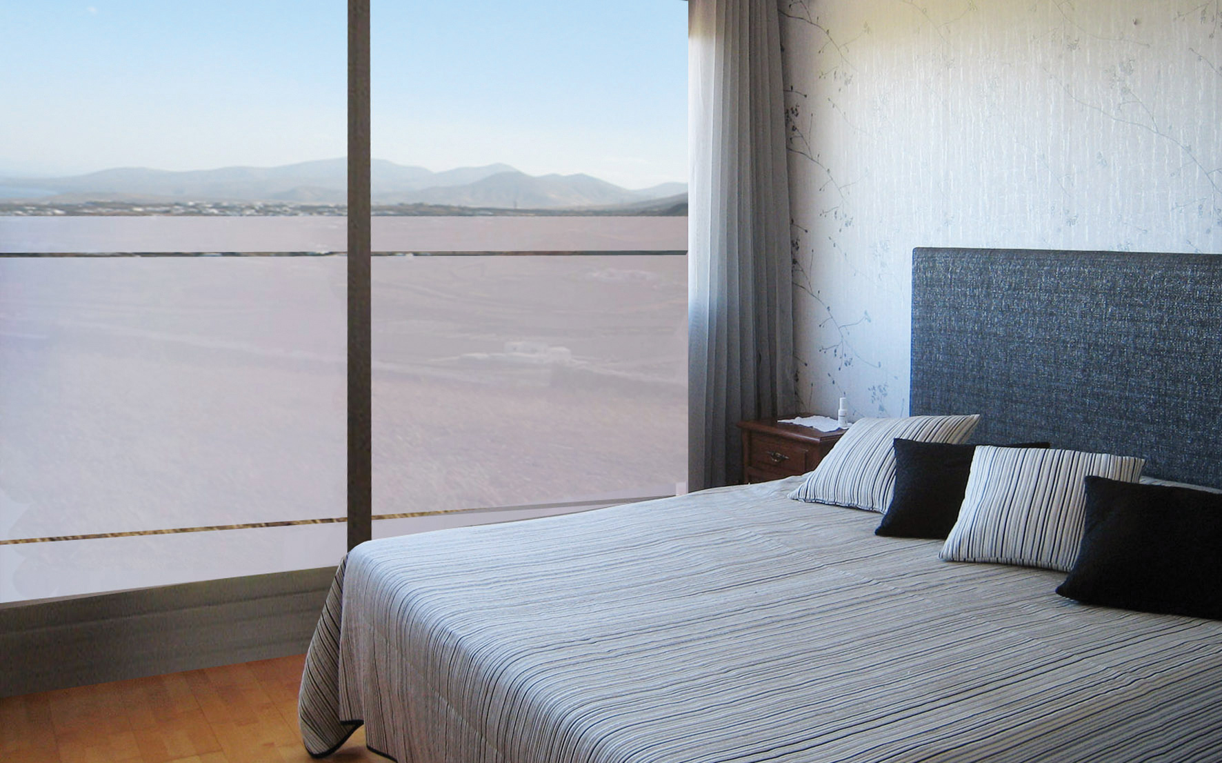 Slipp inn lyset med frostet glass