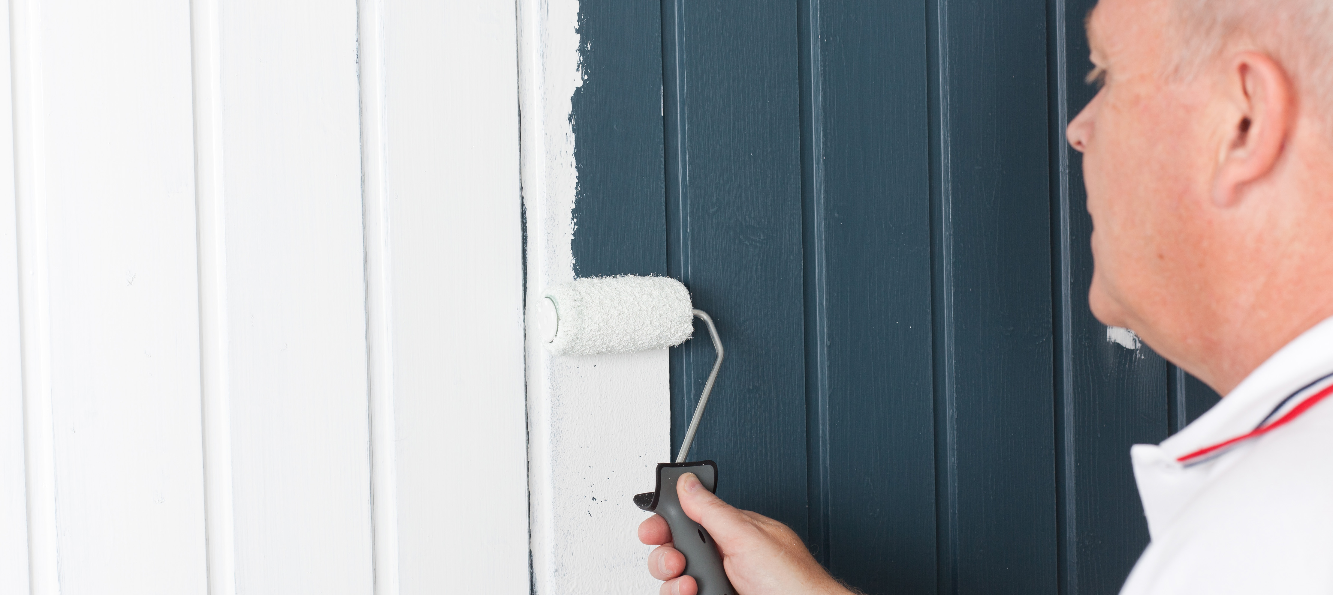 Oppussing av tidligere malt panel