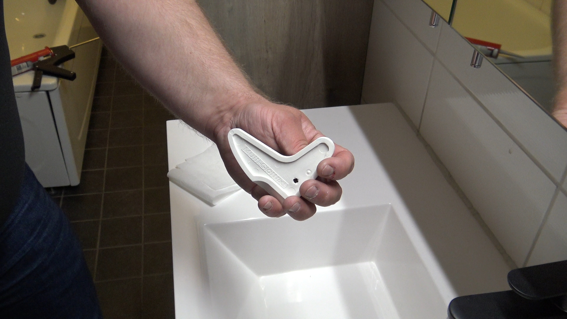 fugeglatter, verktøy