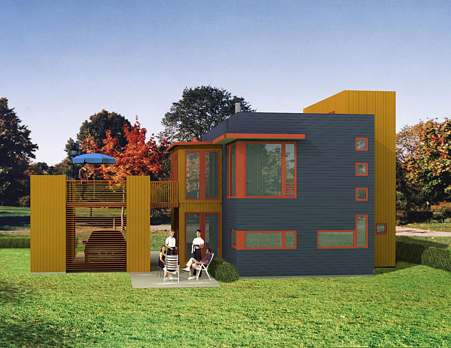 Unge bygger funkis i protest