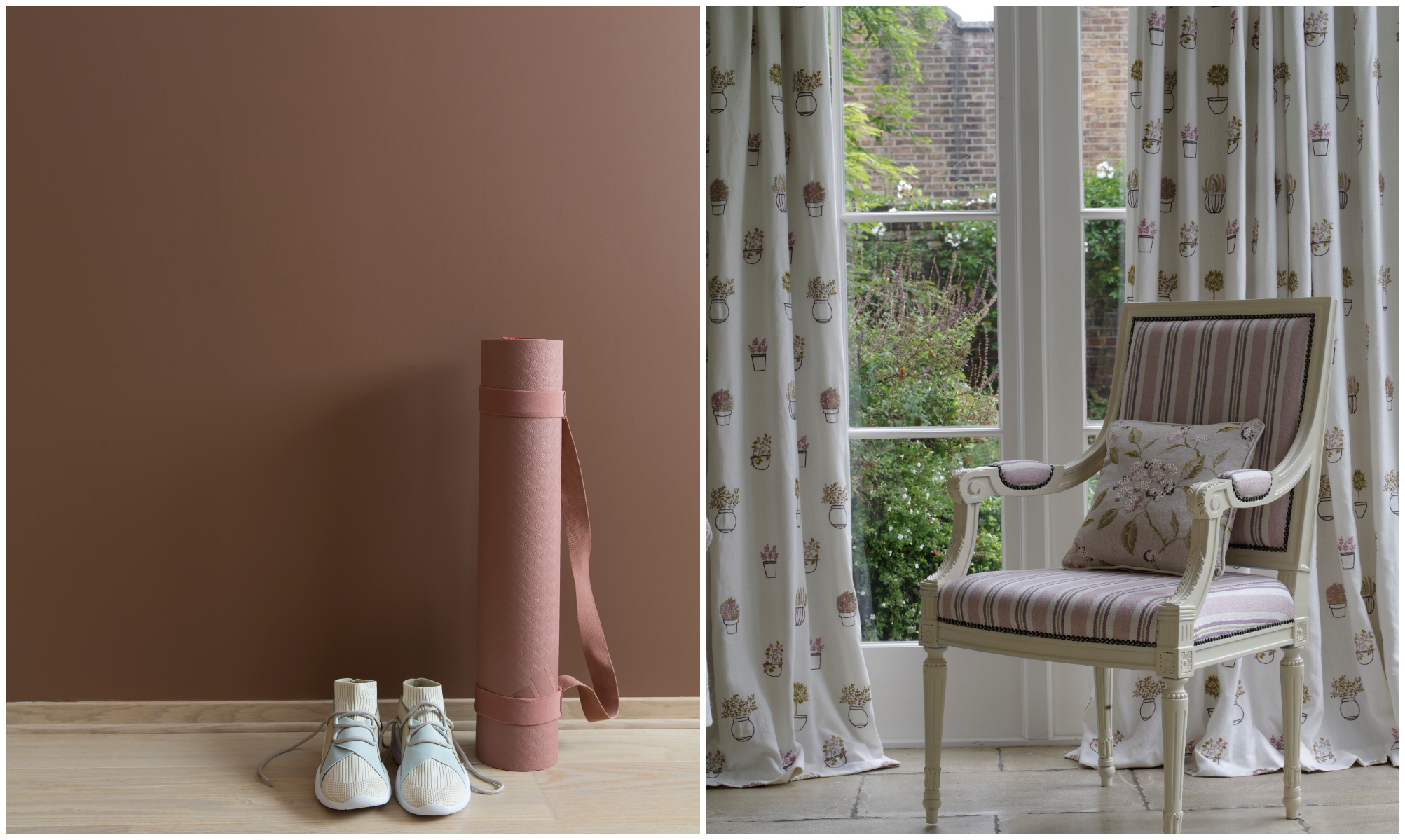 Mønster på gardiner