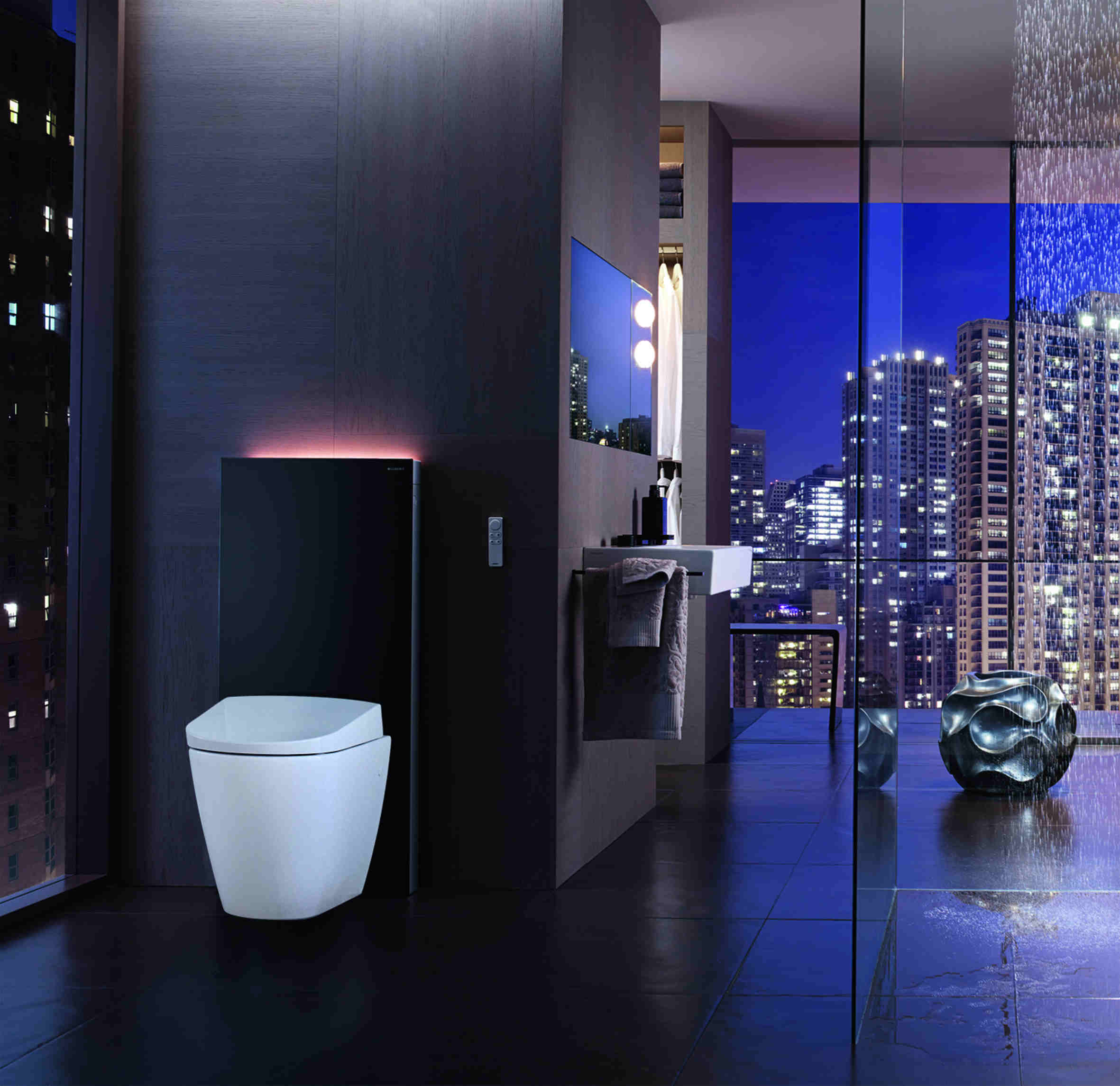 Geberit AquaClean Sela, gulvstående modell.