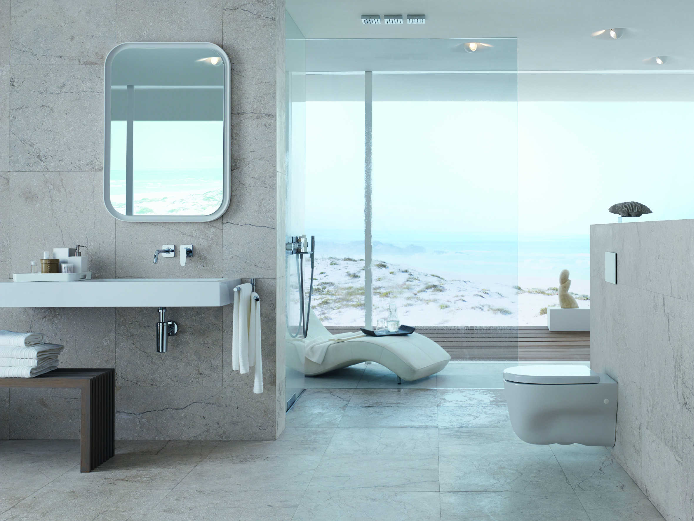 Velvære og design er trend på badet