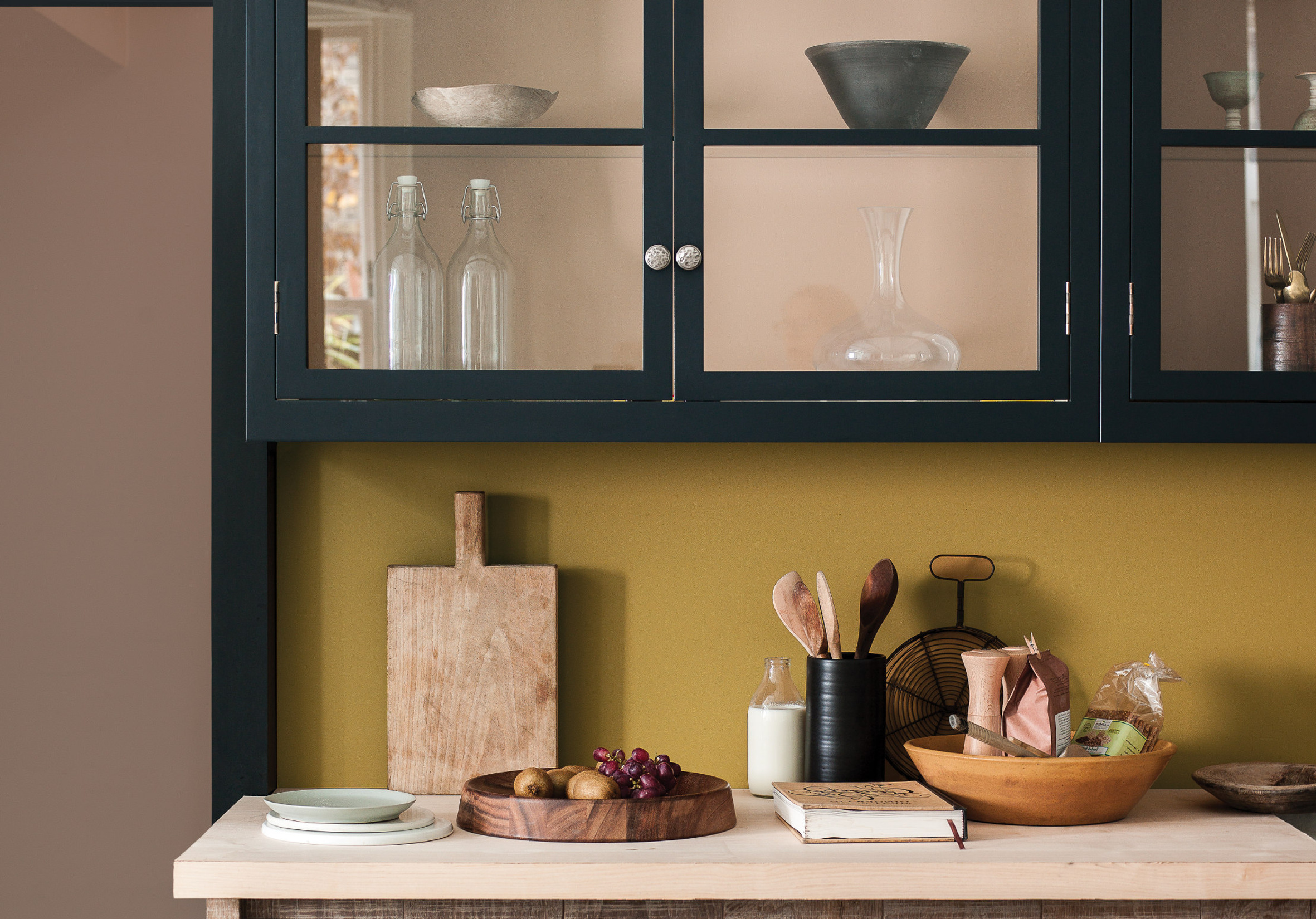 Gjenbruk kjøkkenet med maling