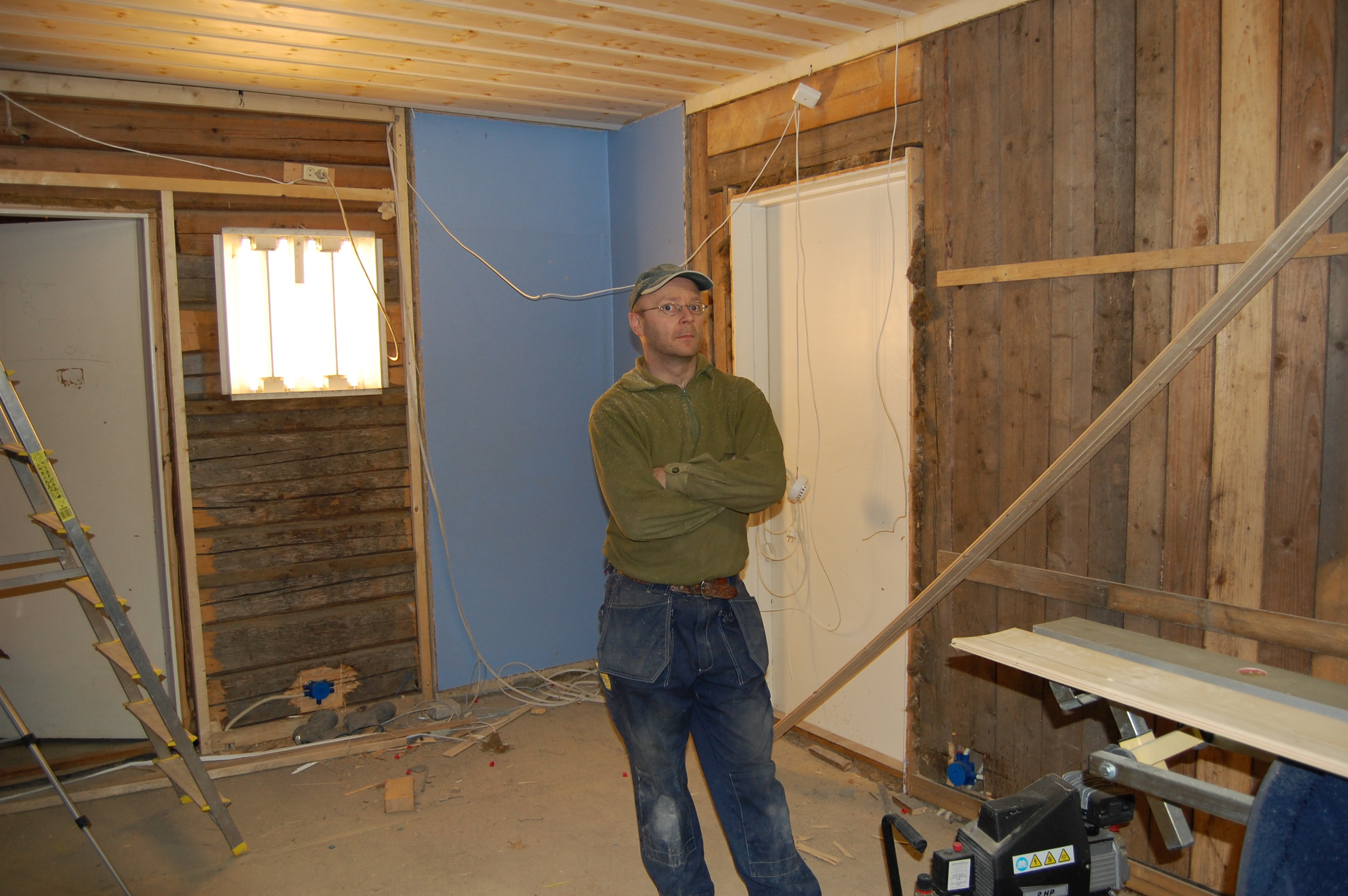 Utgangspunktet. Nå er ikke rommet til å kjenne igjen!