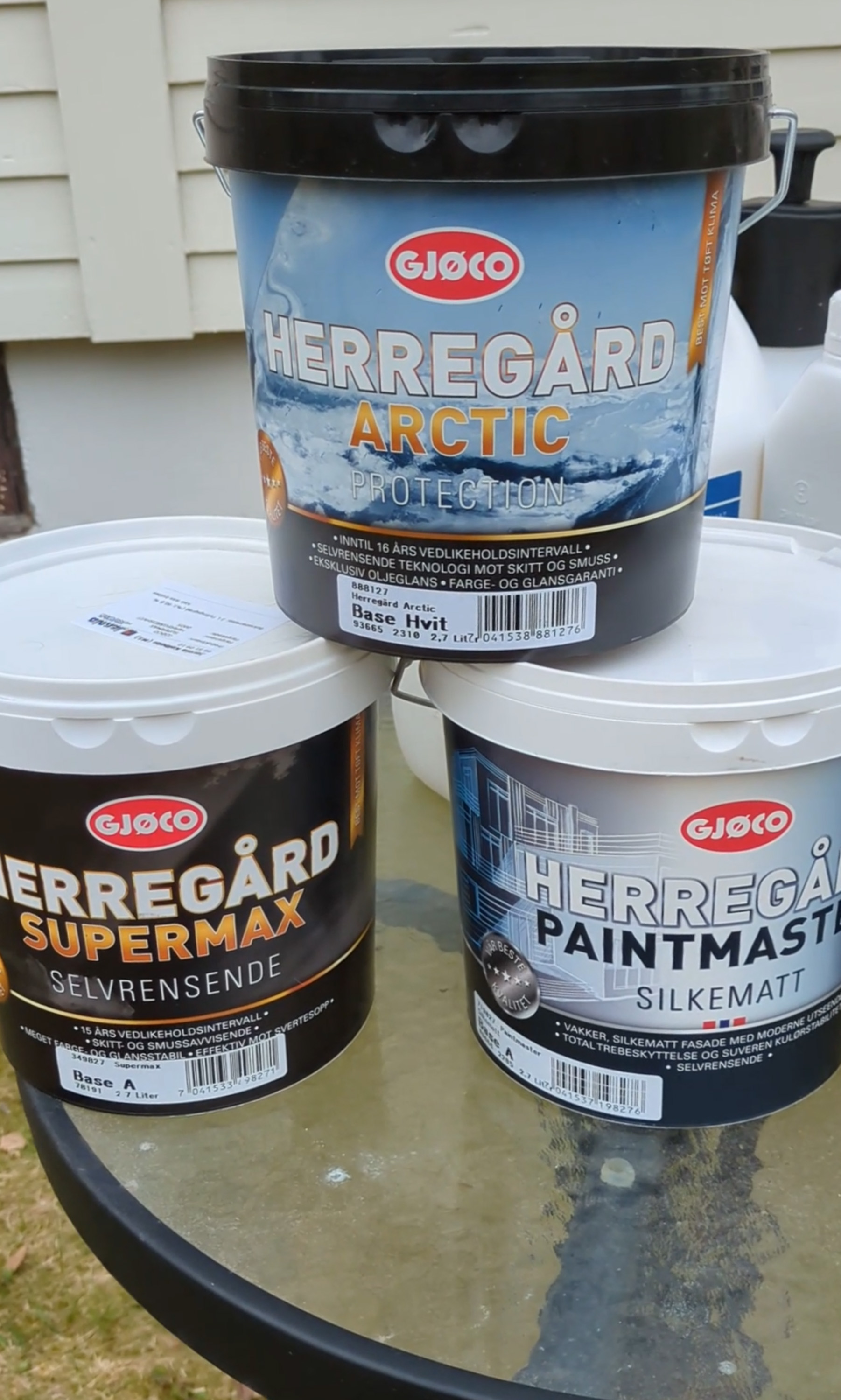 Maling i ulik finish