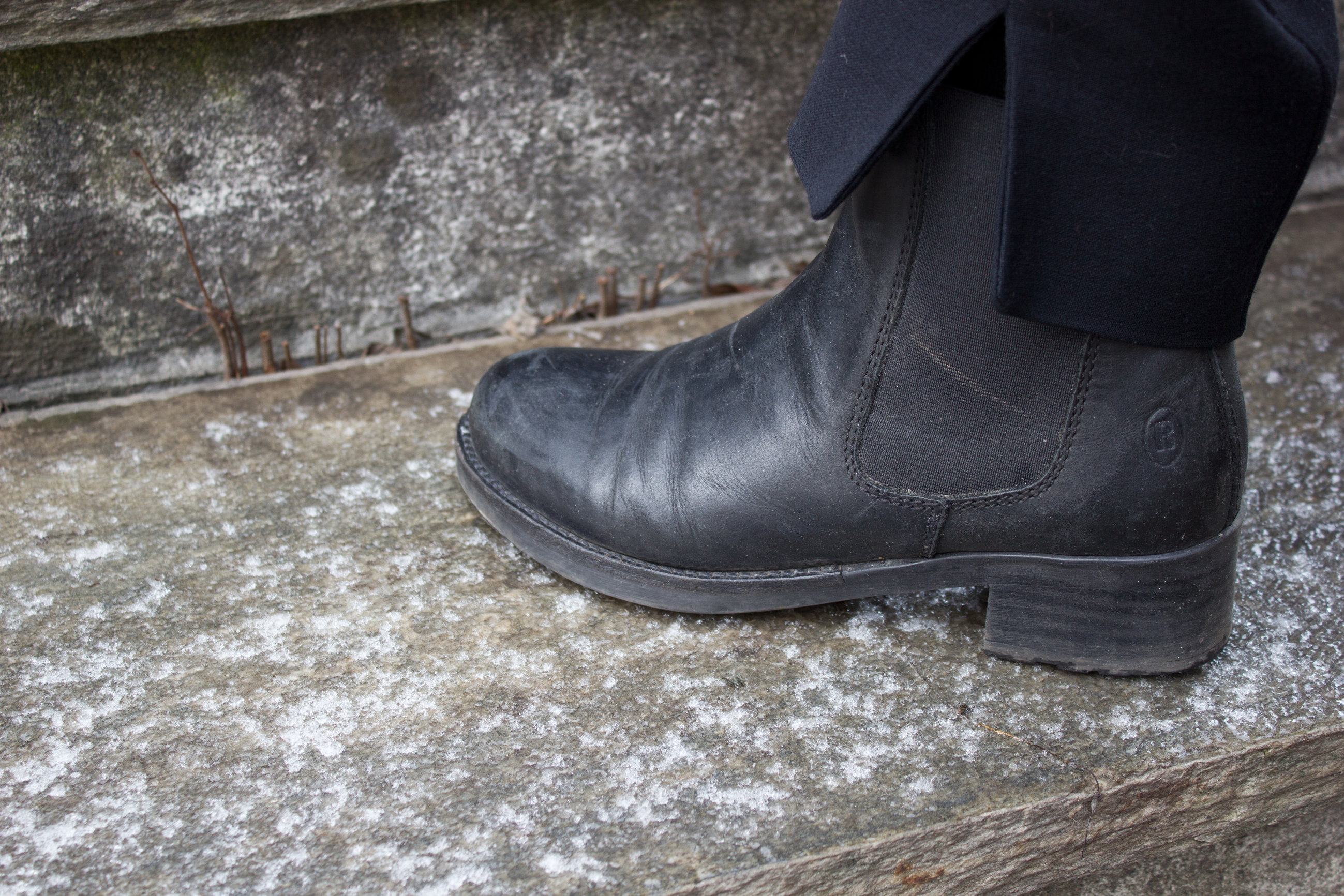 Unngå fallskader på glatta