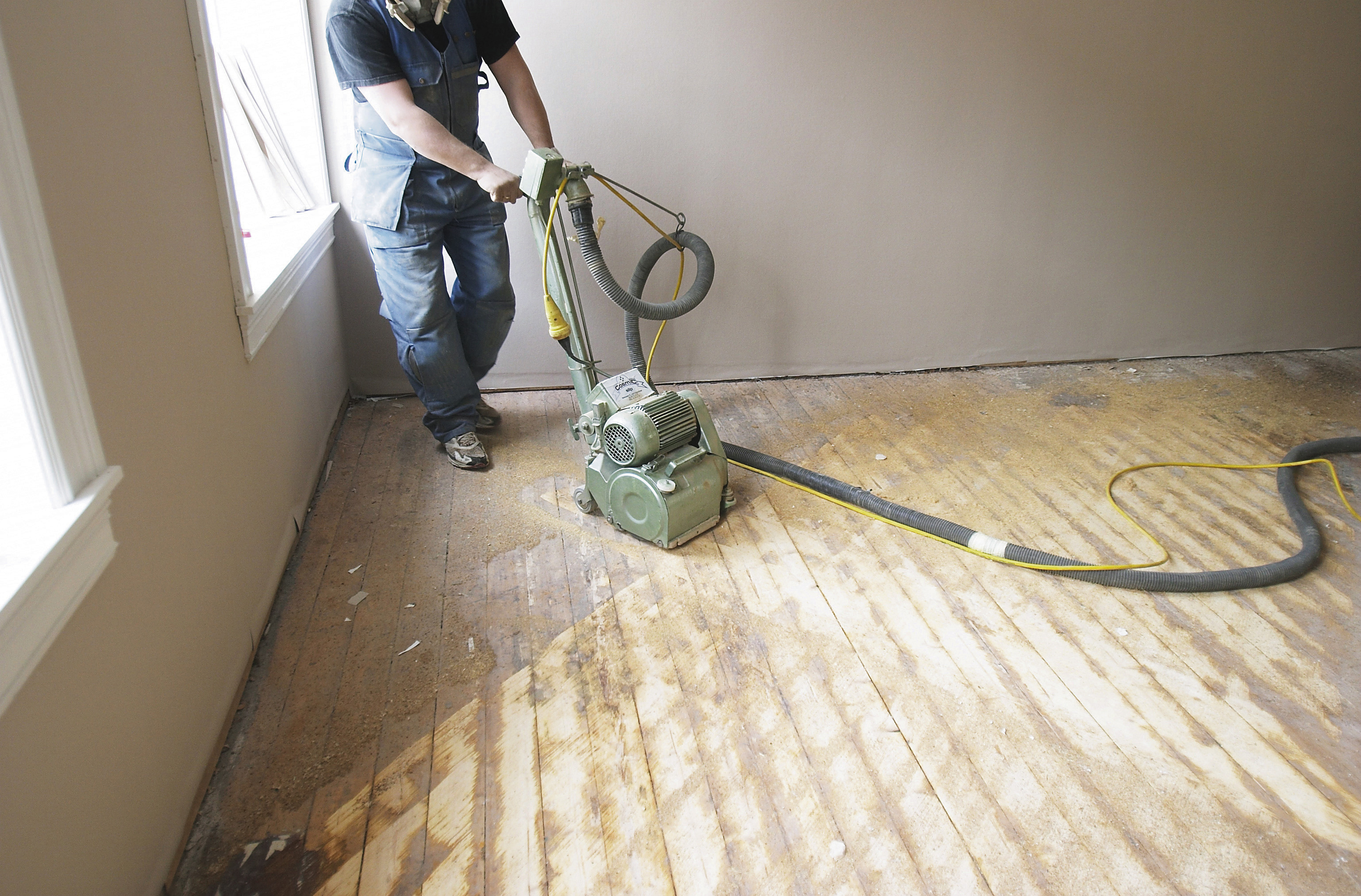 Nytt gulv uten teppe