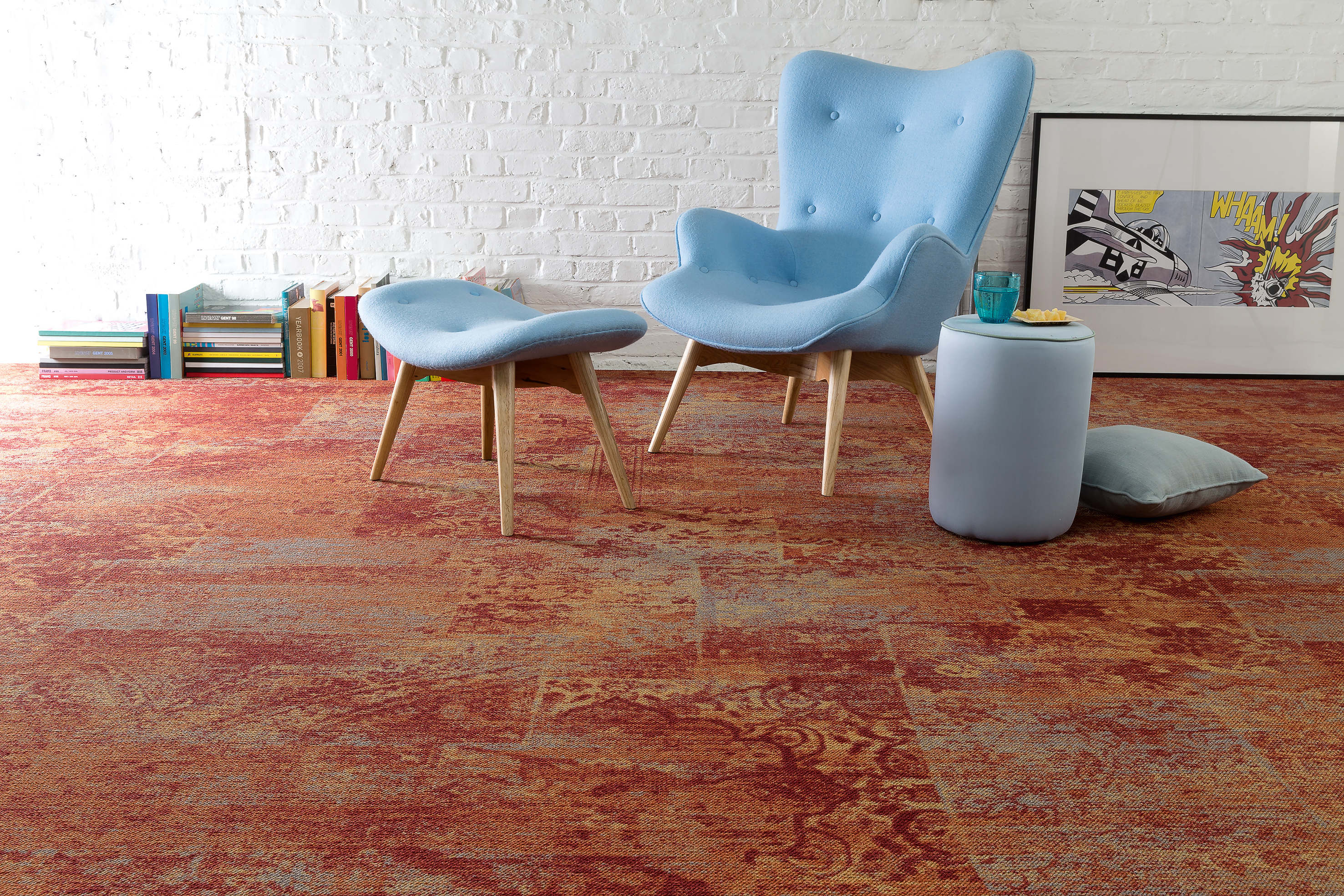 Tilpass teppet til interiøret