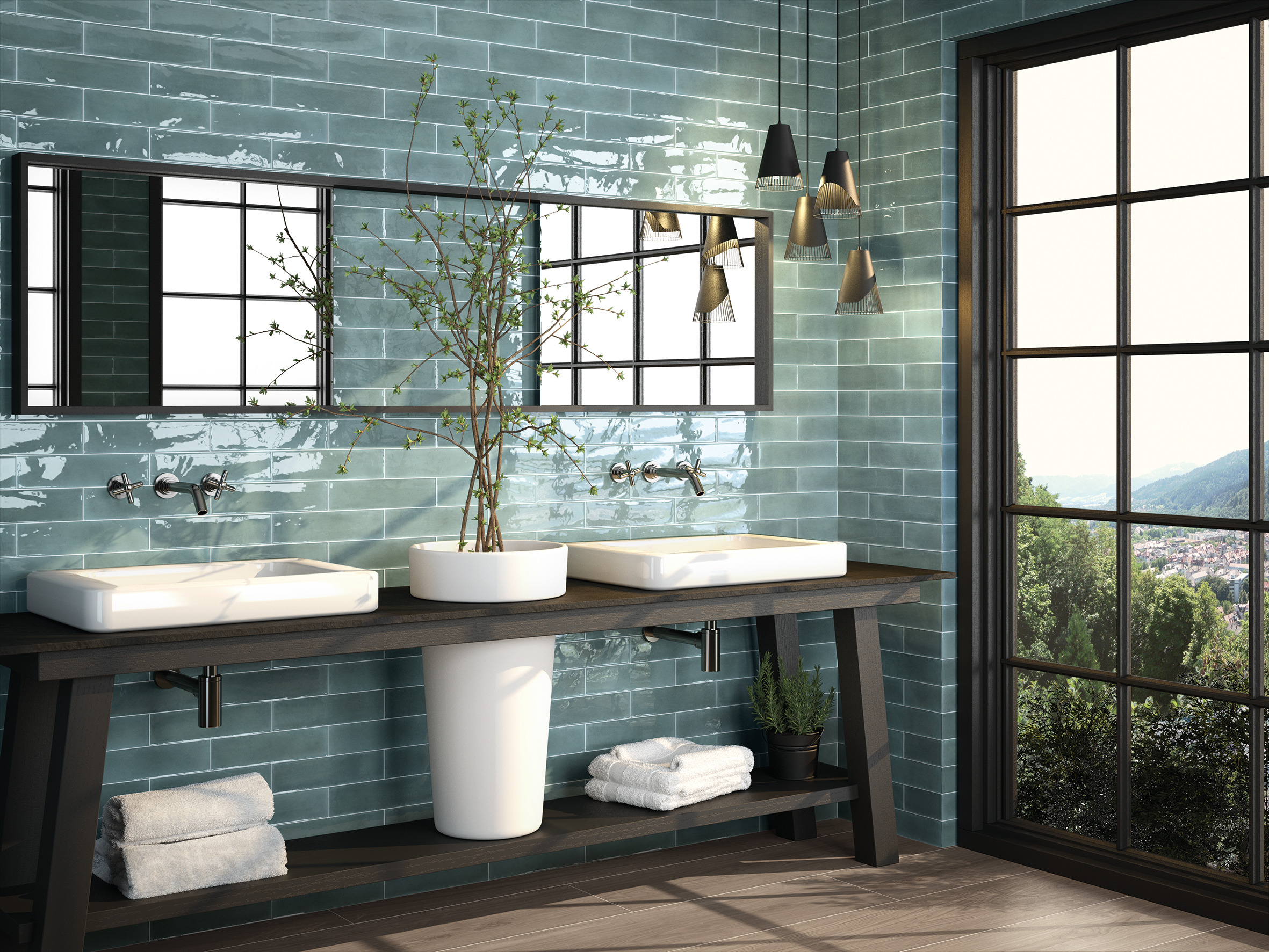 Gjør badet med fliser