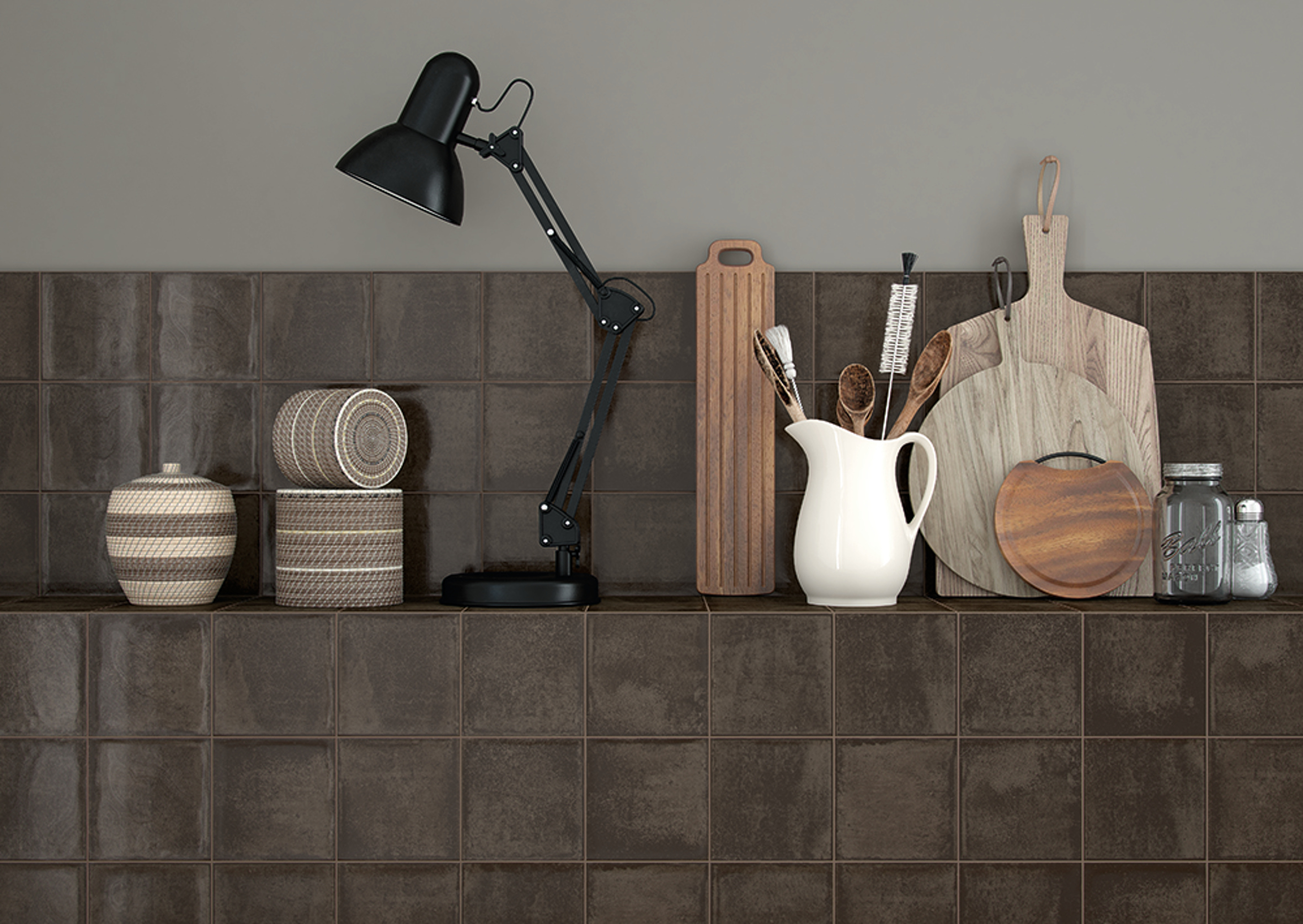 Fliser med vintage-look