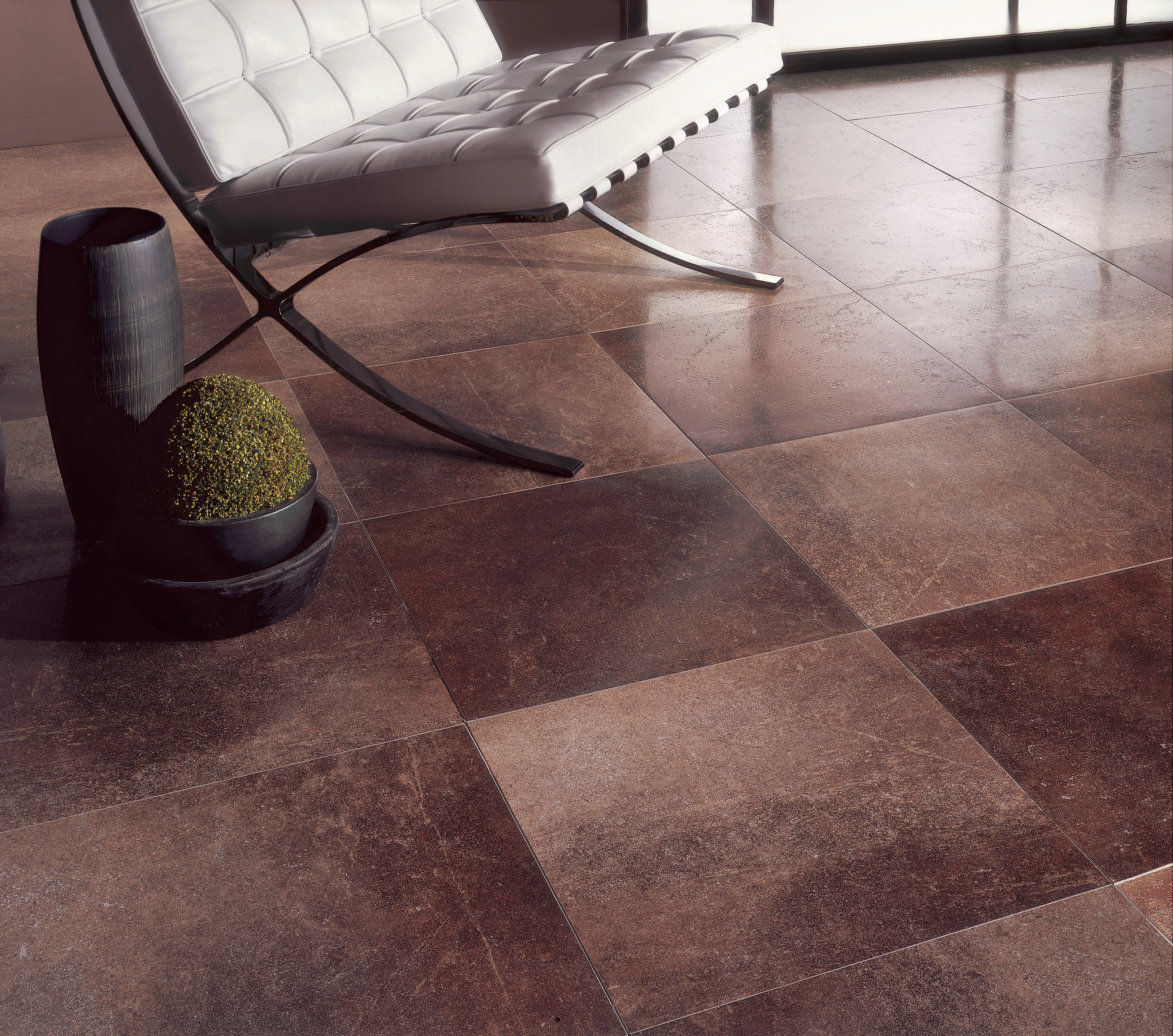 Flislegging på jernluke