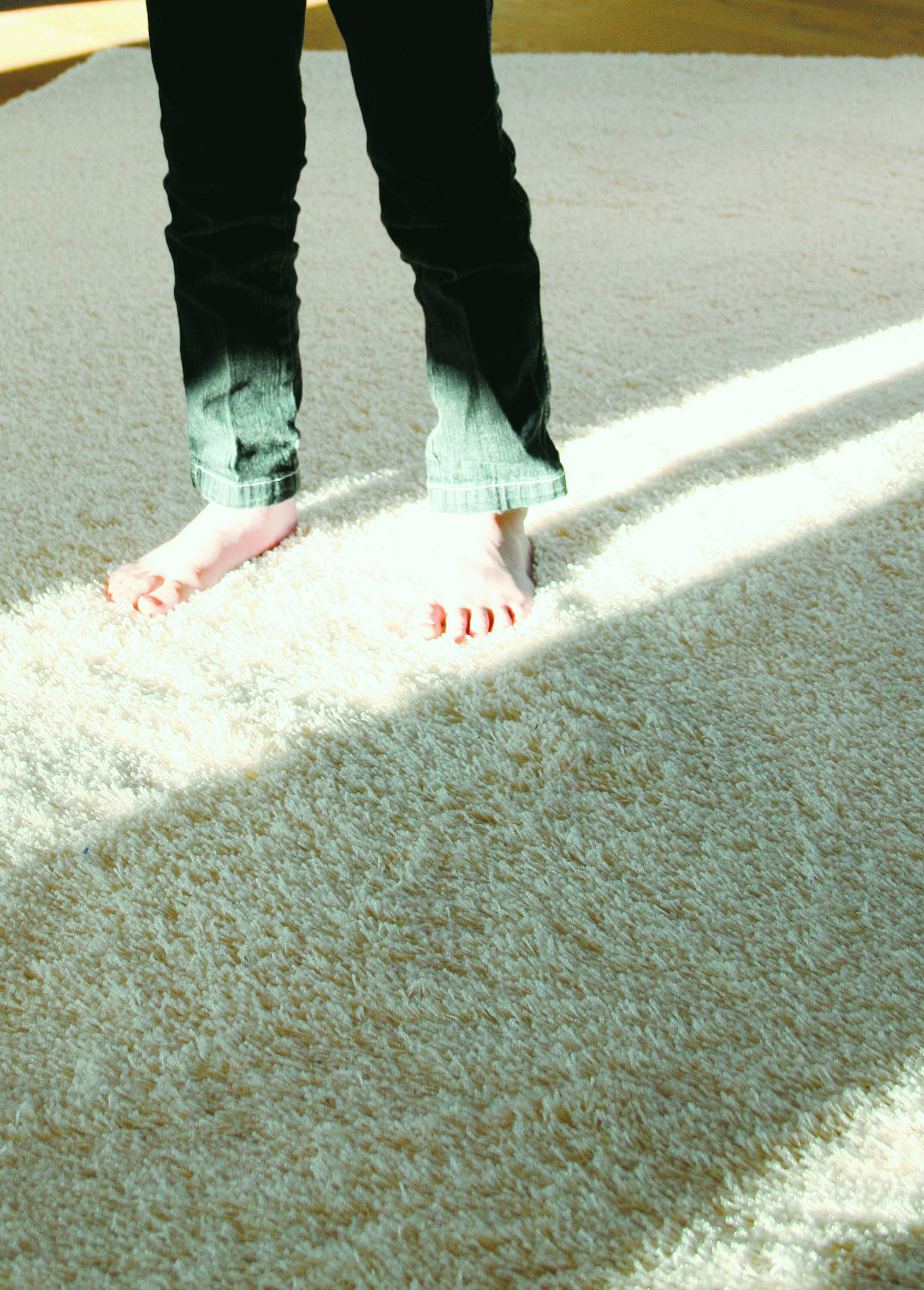 Teppe på soverommet