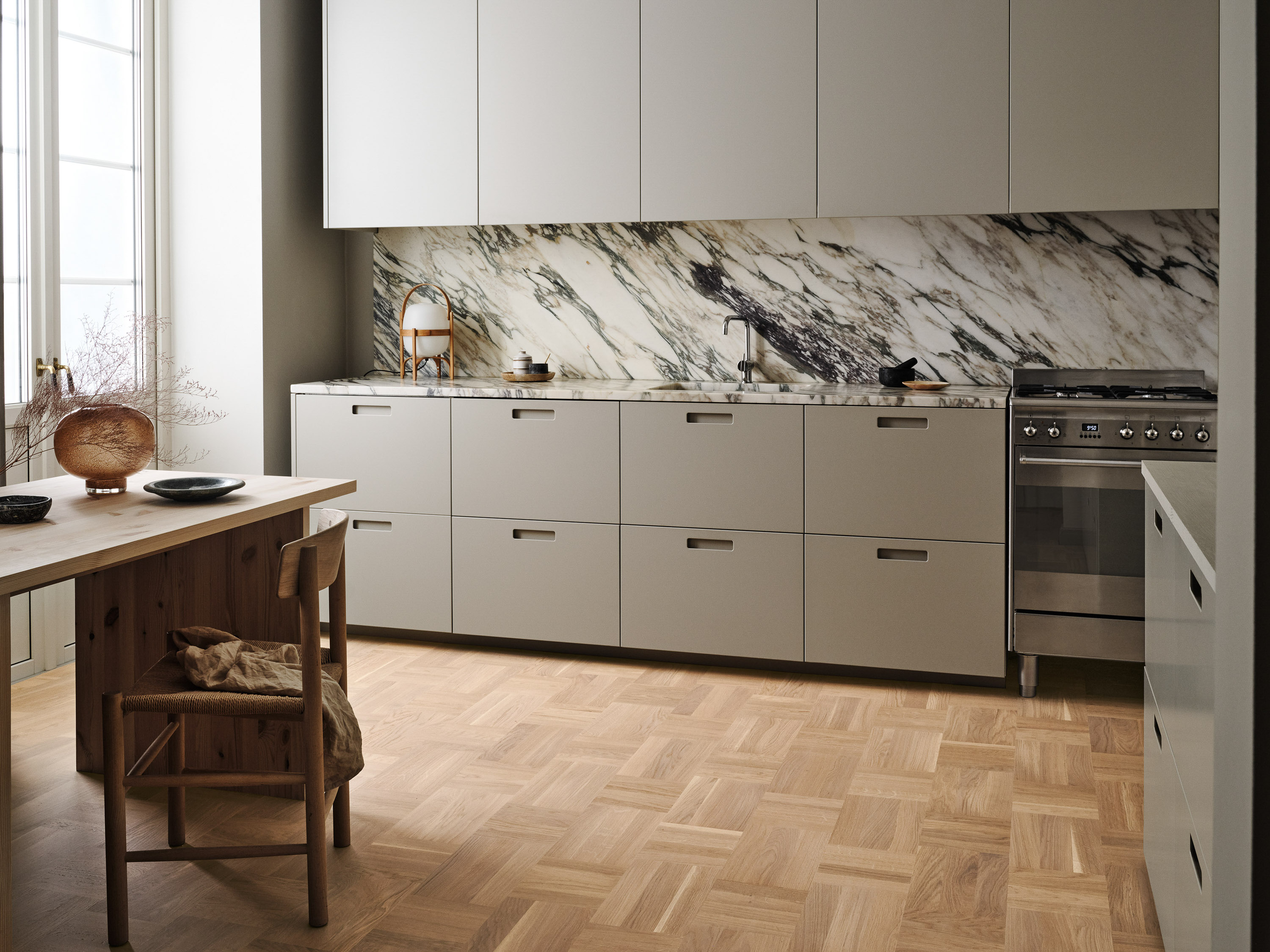 Grace parkett med Svanen mønstergulv