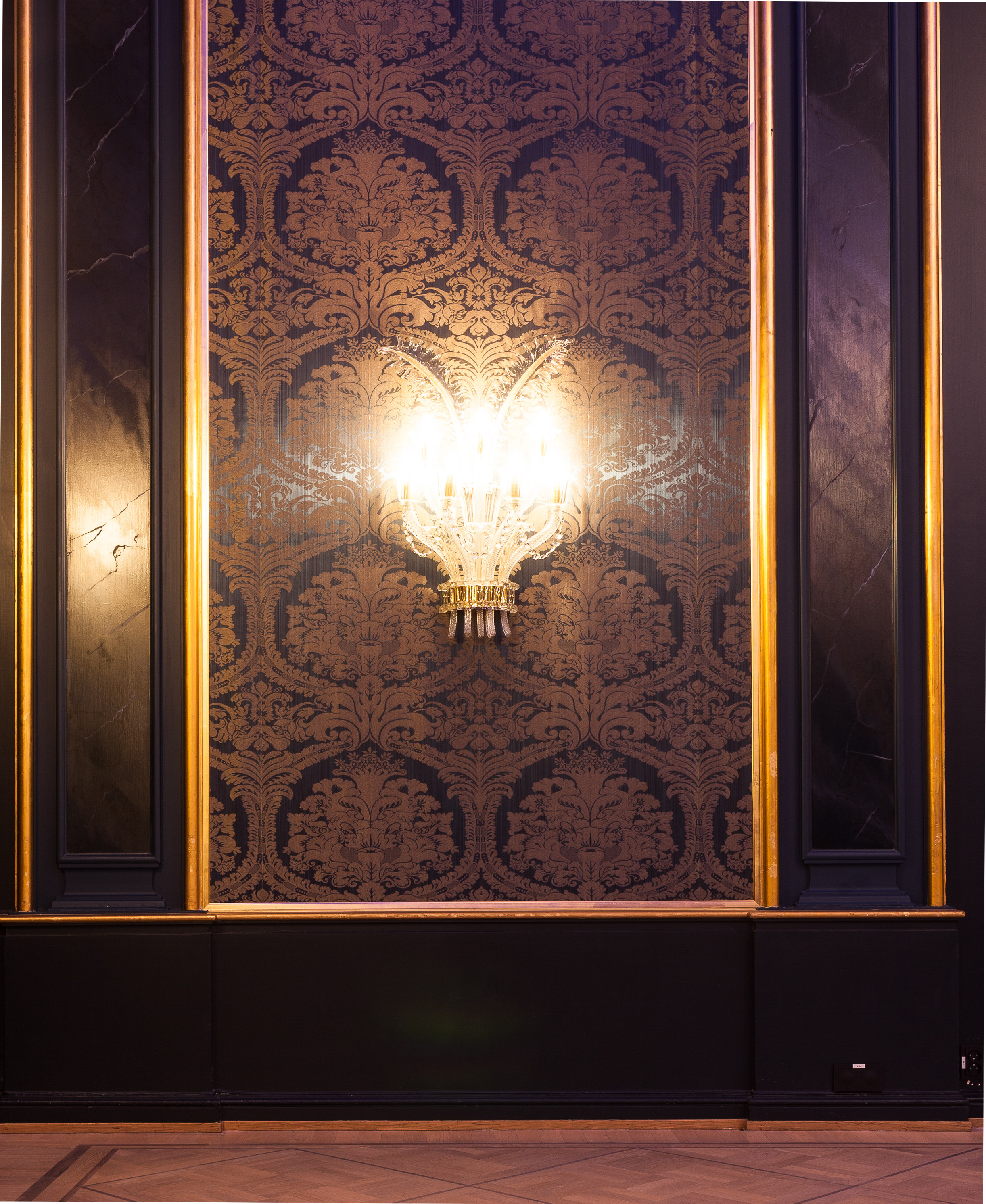 Tapet Rococosalen på Grand Hotel