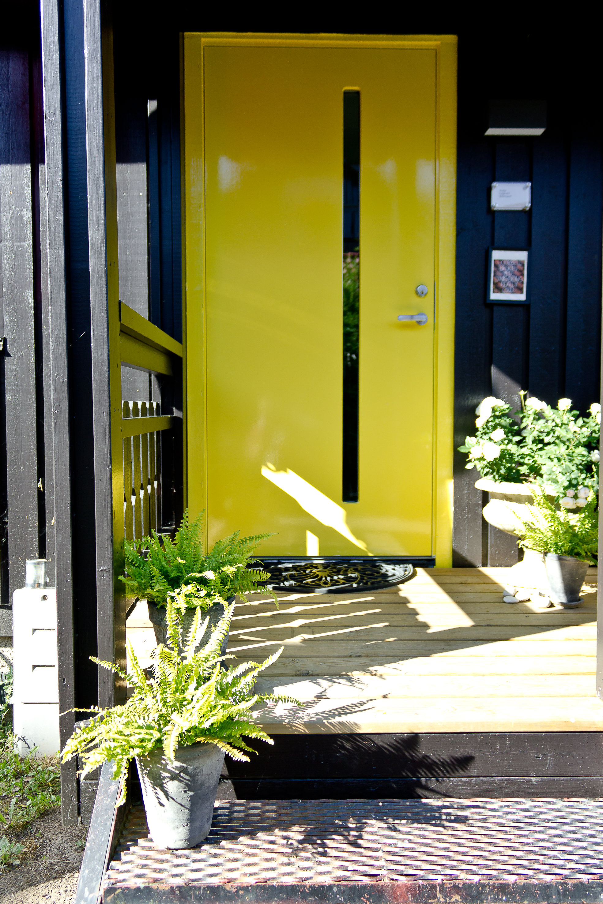gul dør 