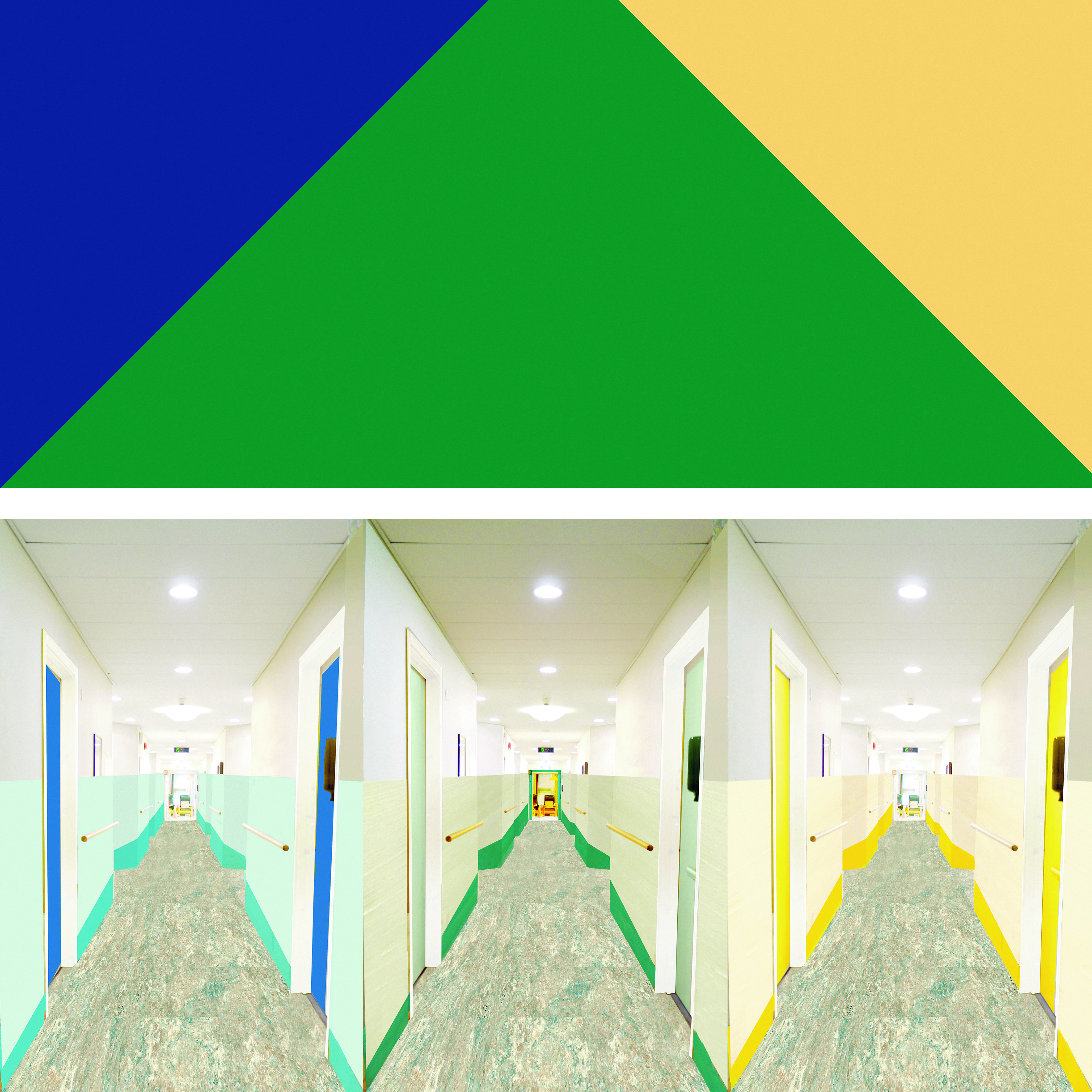 Nyere forskning viser at kvalifisert fargesetting av omgivelser for eldre og demente i institusjon støtter både orienteringsevne, funksjonsnivå og trivsel.