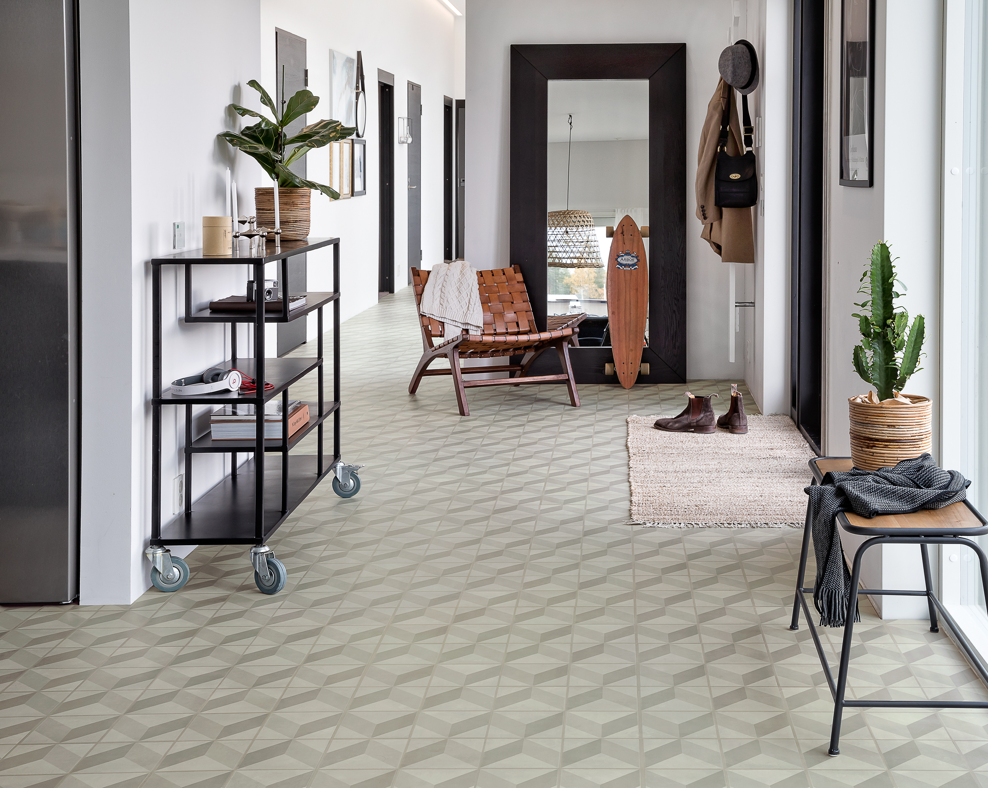 Gulv med karakter gir personlig interiør