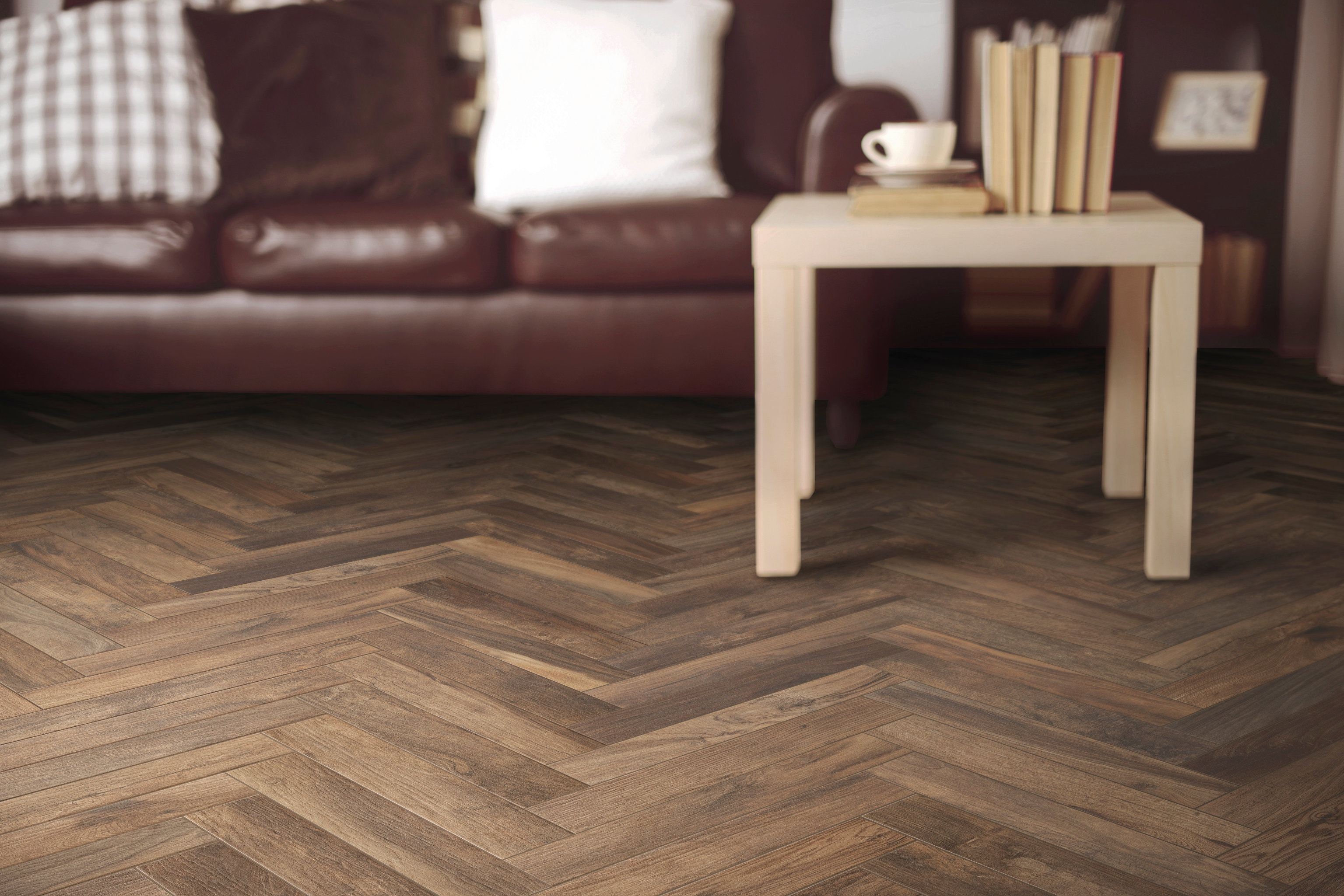 Fliser i tremønster