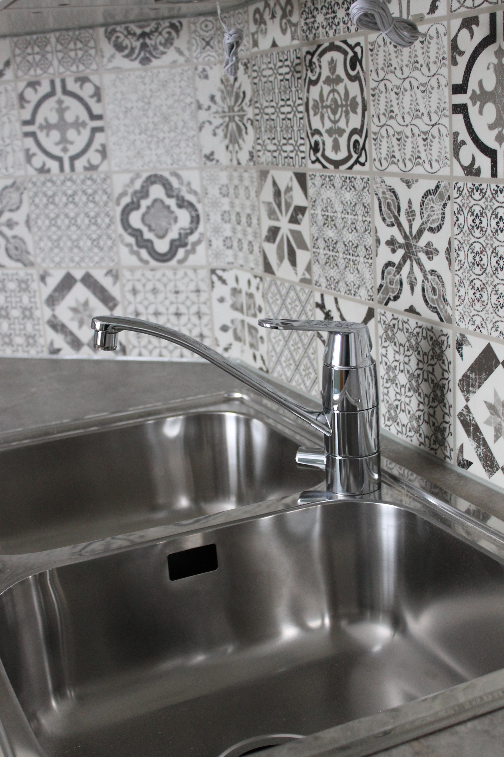 Sett gulvet på veggen