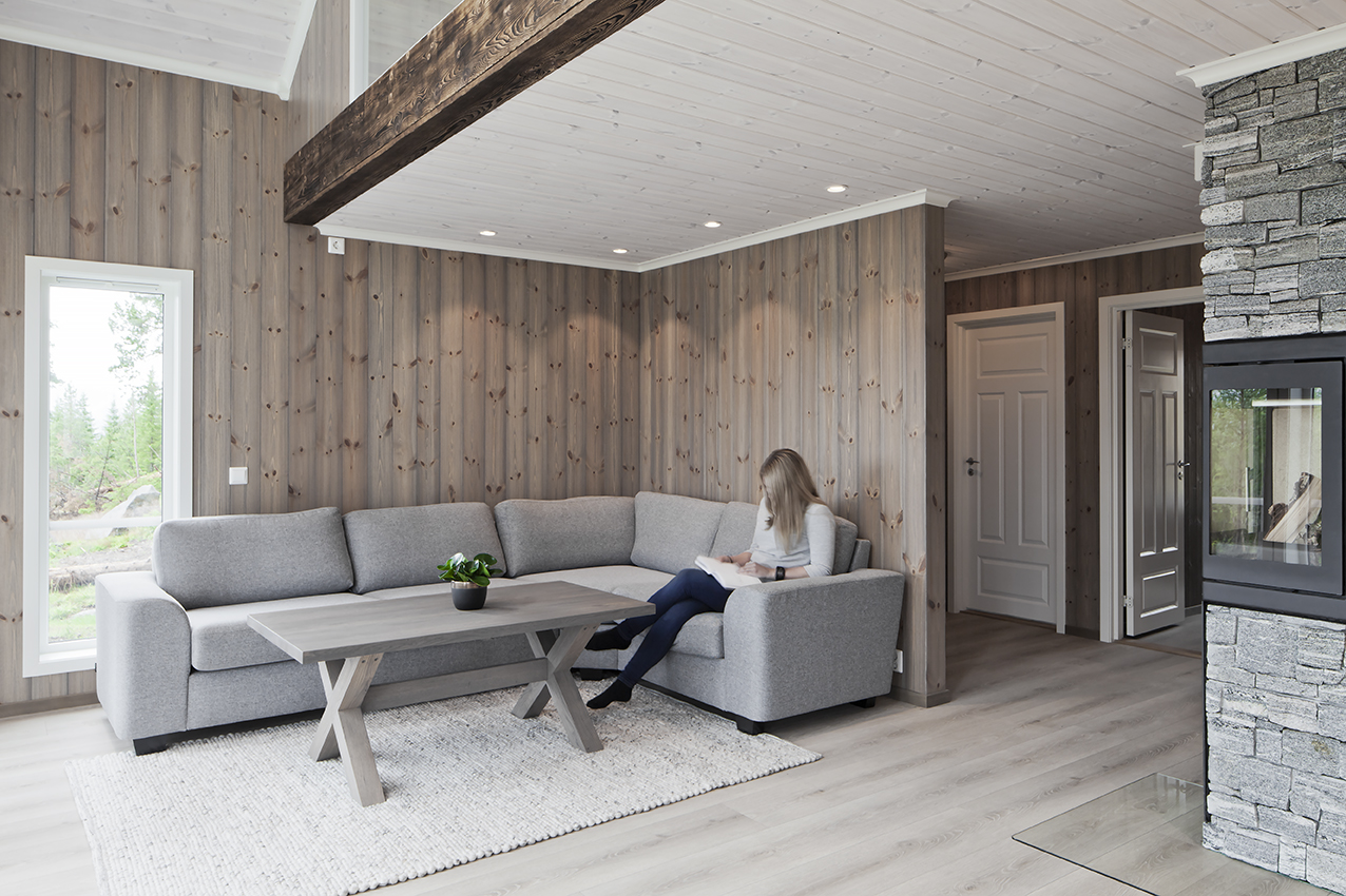 Vinylbelegg vaskerom