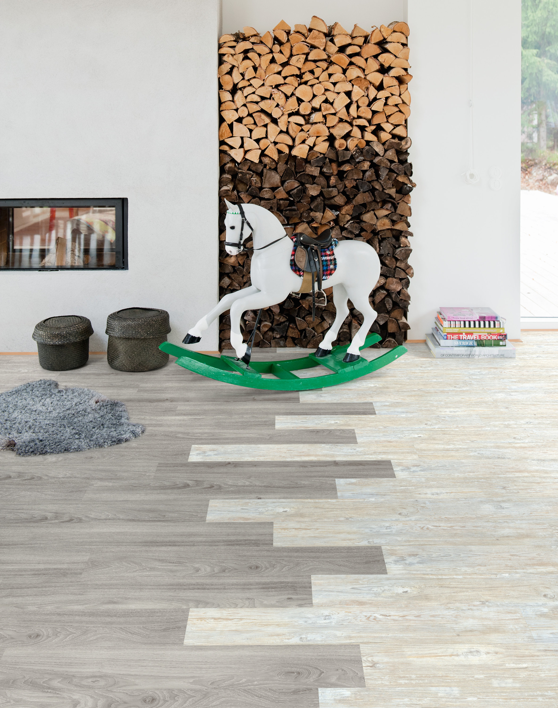  LETTSTELT:  LVT er b&aring;de slitesterkt og enkelt &aring; holde rent. (Foto: Polyflor)