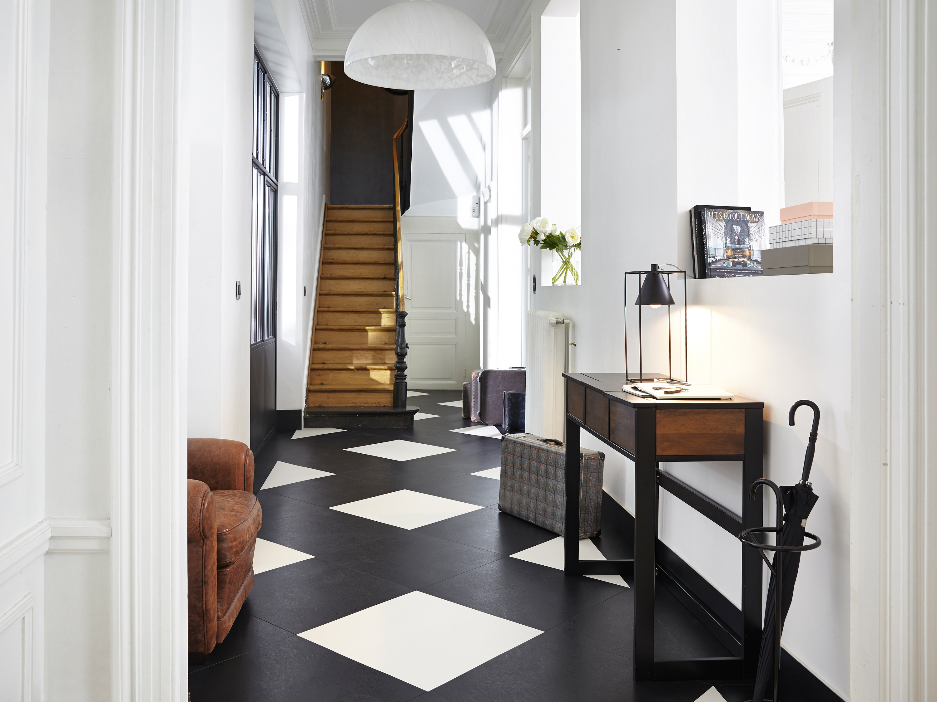  UNIKT:  &ndash; M&oslash;nsterlegging med LVT er trendy, sier Lill Ann Mo fra Tarkett. (Foto: Tarkett)