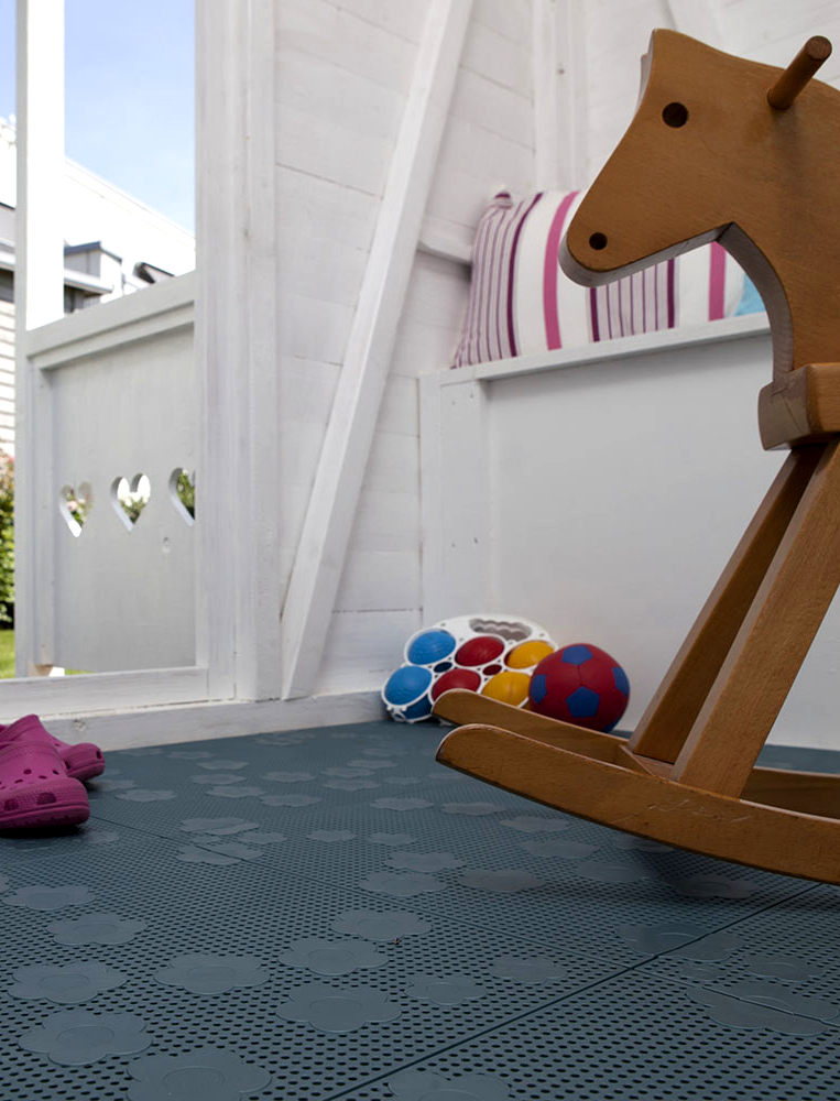 Gulvfliser i plast til gangen