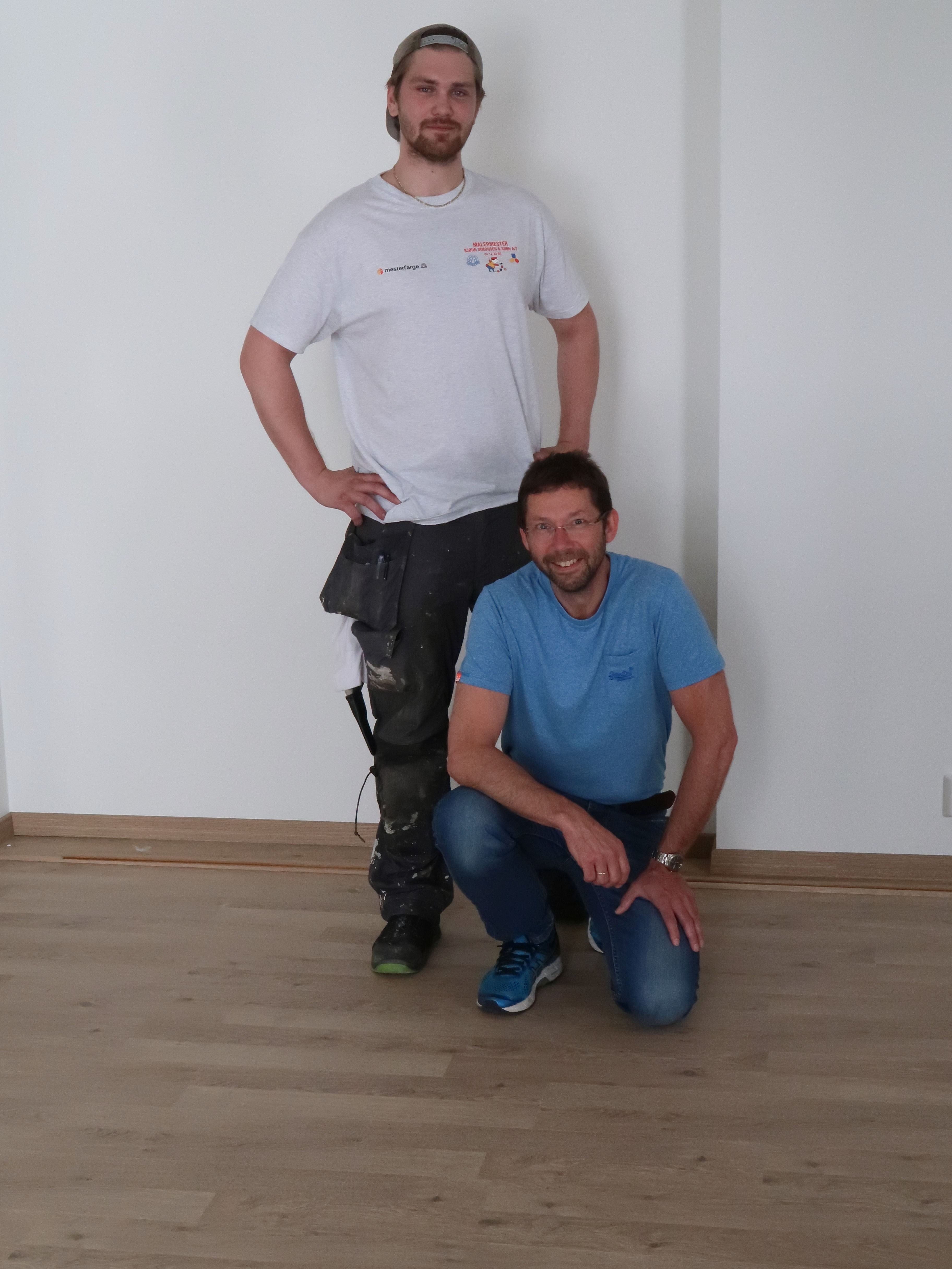 Lærlinger og gulvleggere