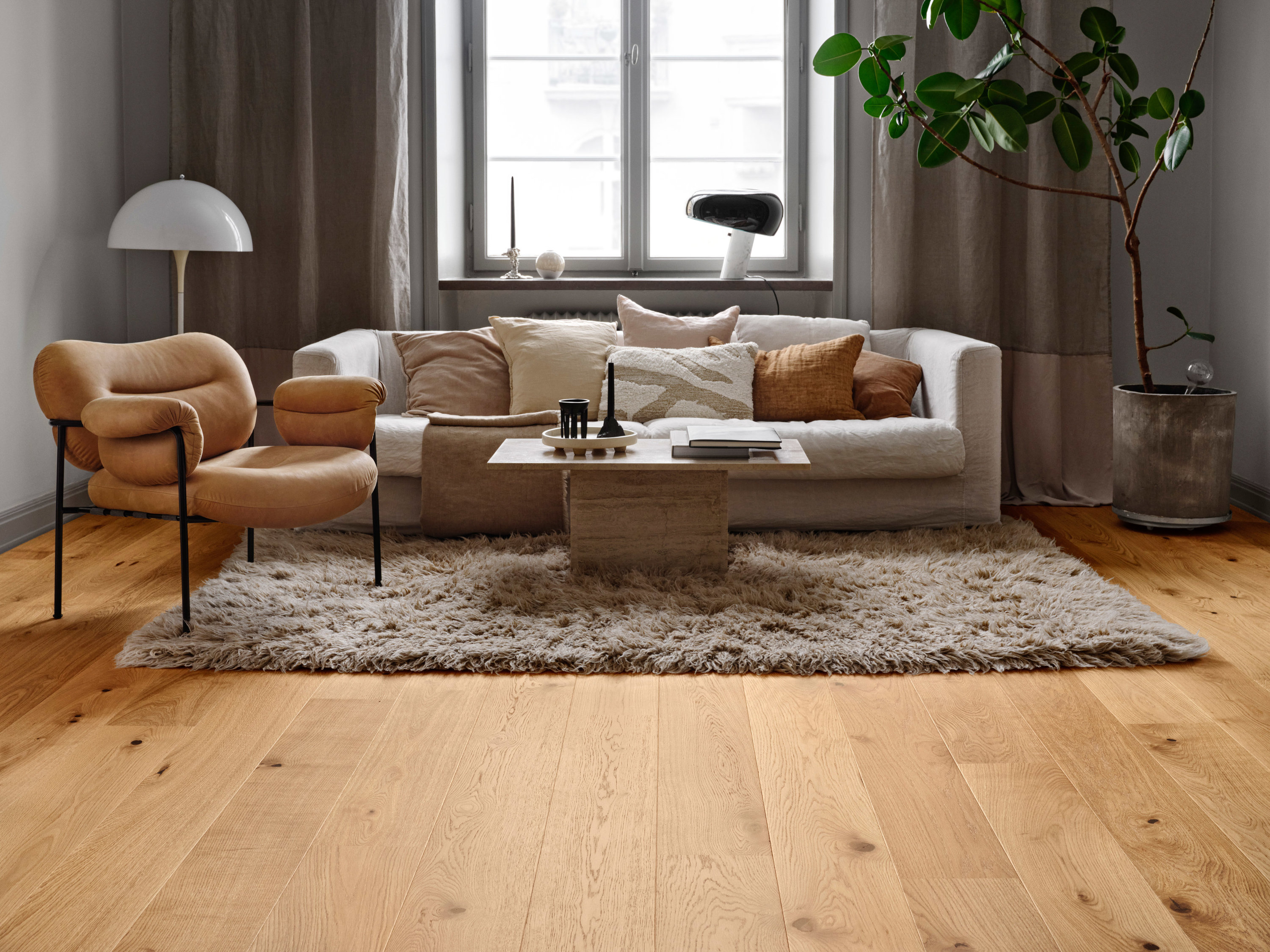 Vi velger varme og naturnære gulv 