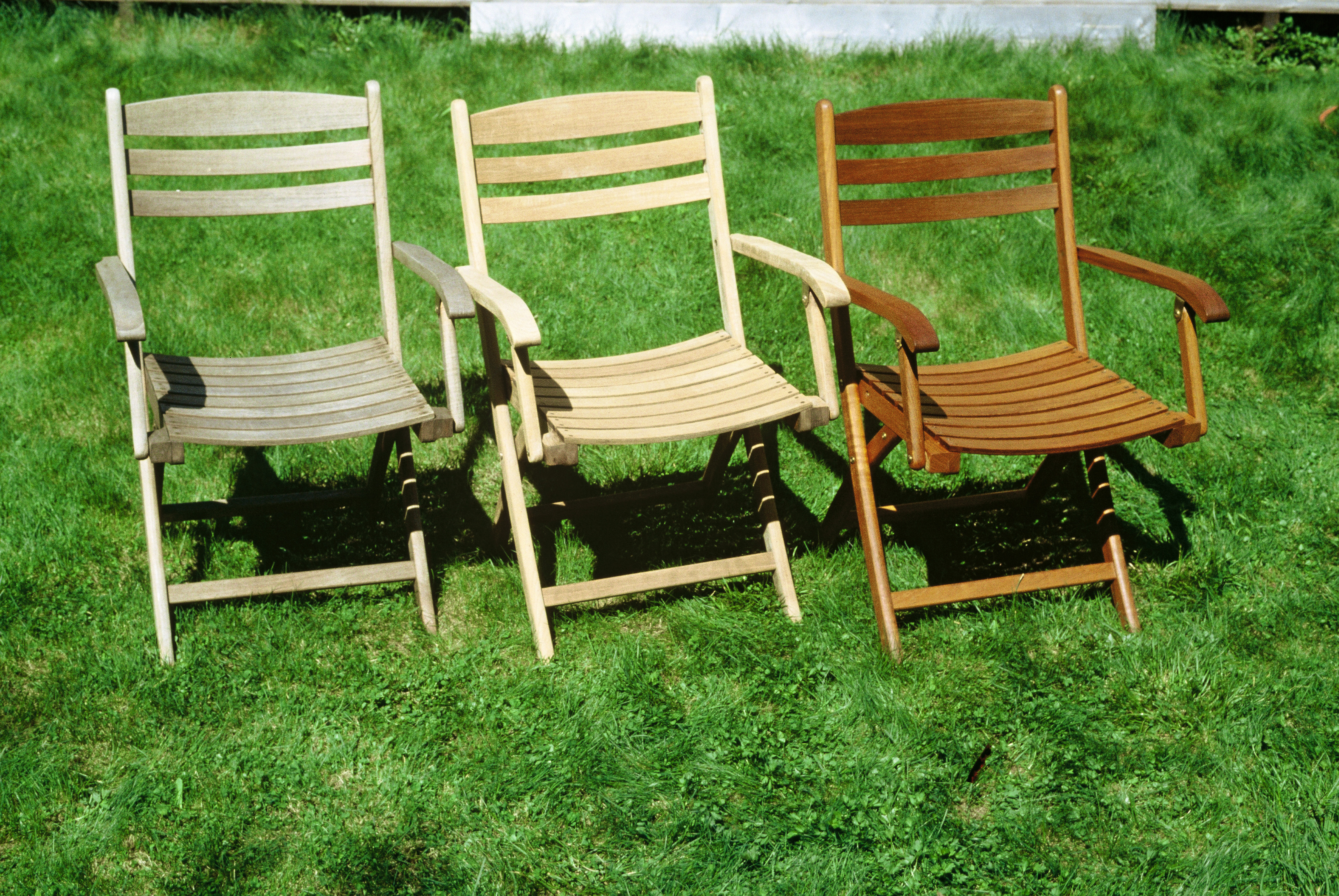 Grå teakmøbler blir som nye