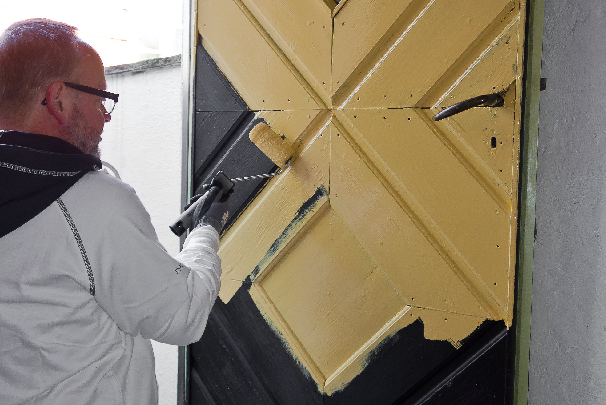 Slik maler du ytterdøren