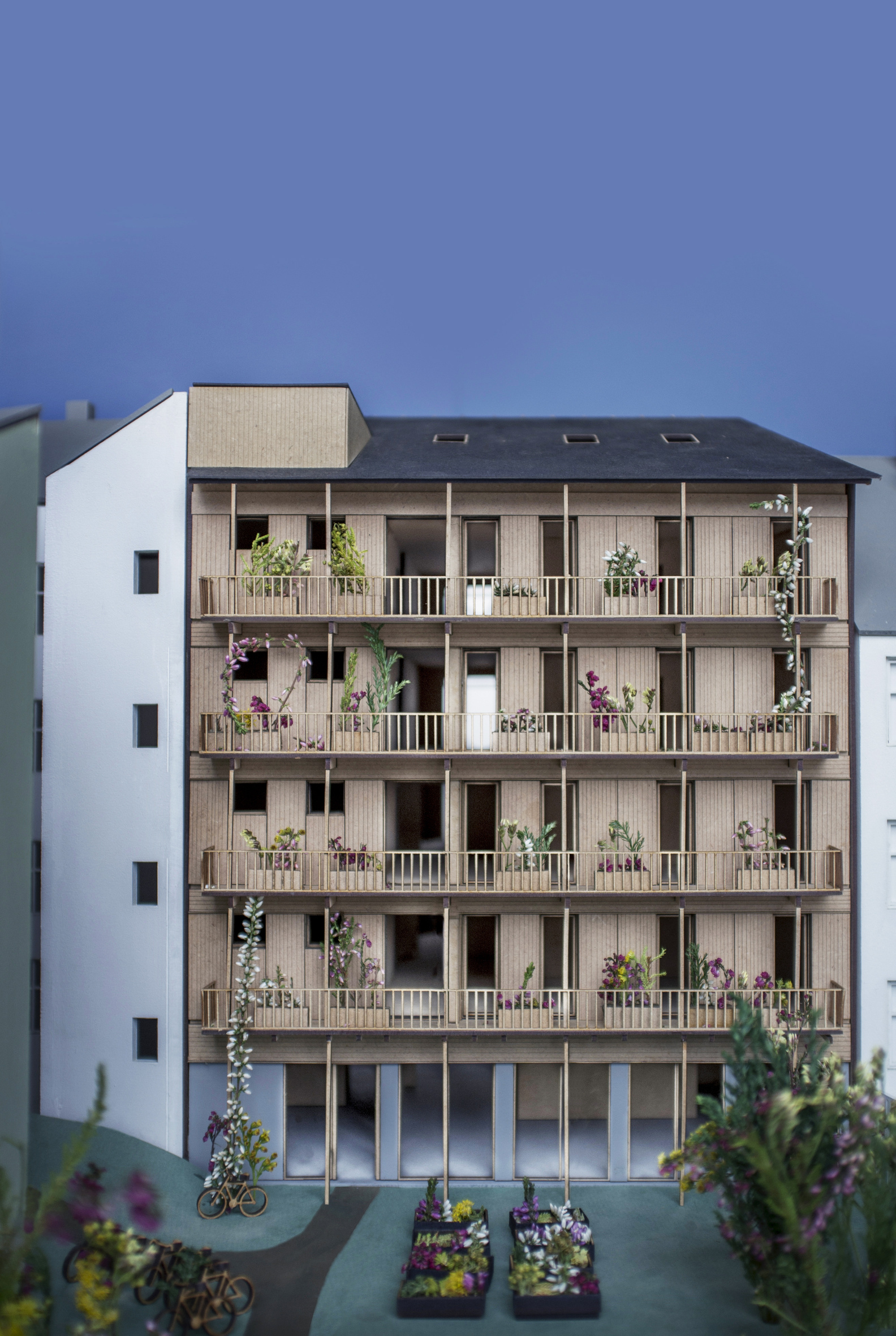 Grunnideen bak planleggingen av nye Hauskvartalet er en mer inkluderende by med ulike boformer.