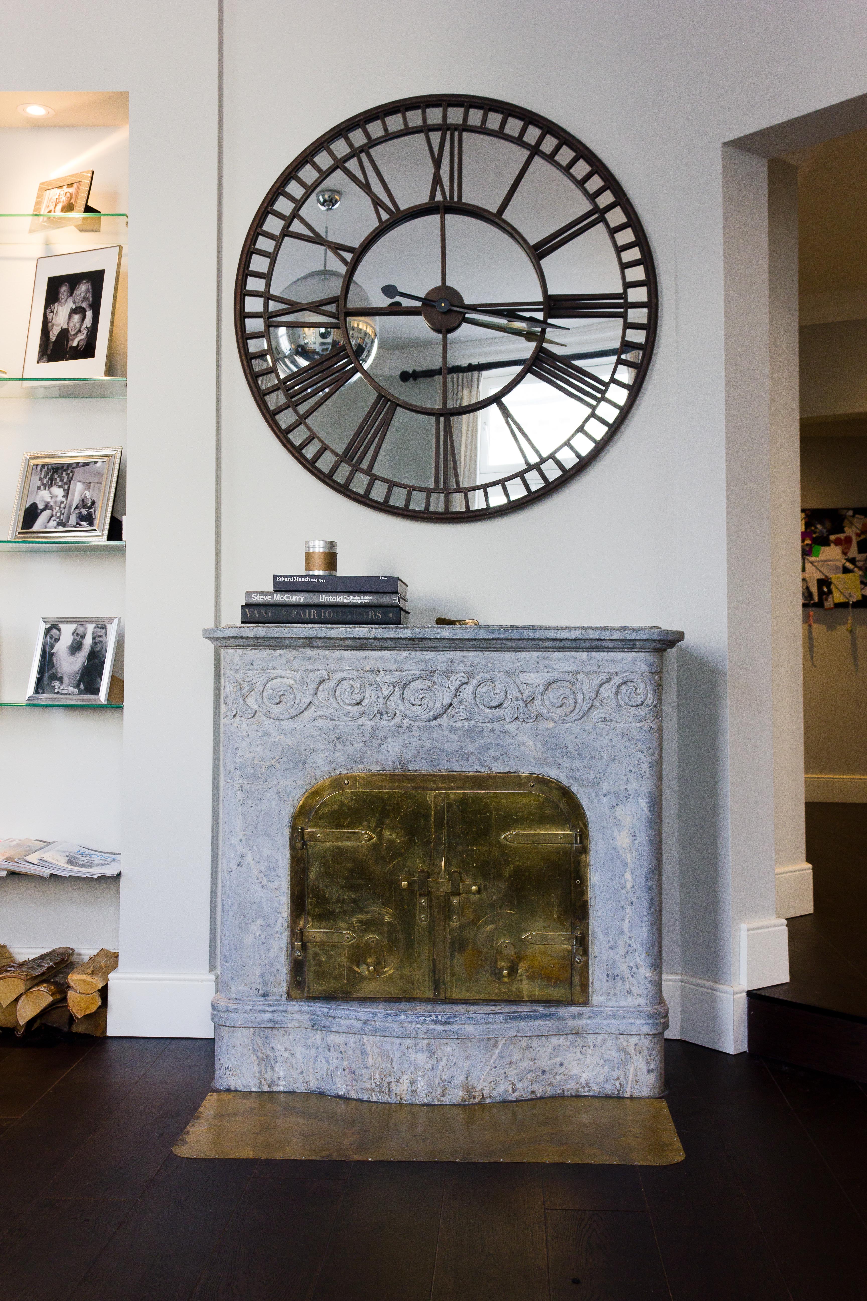 Gammel stil: Klebersteinspeisen var helt sort av sot og elde, men ble pusset ned og står lys og fin. Moteriktige materialer og form som tilfører masse historie og atmosfære.