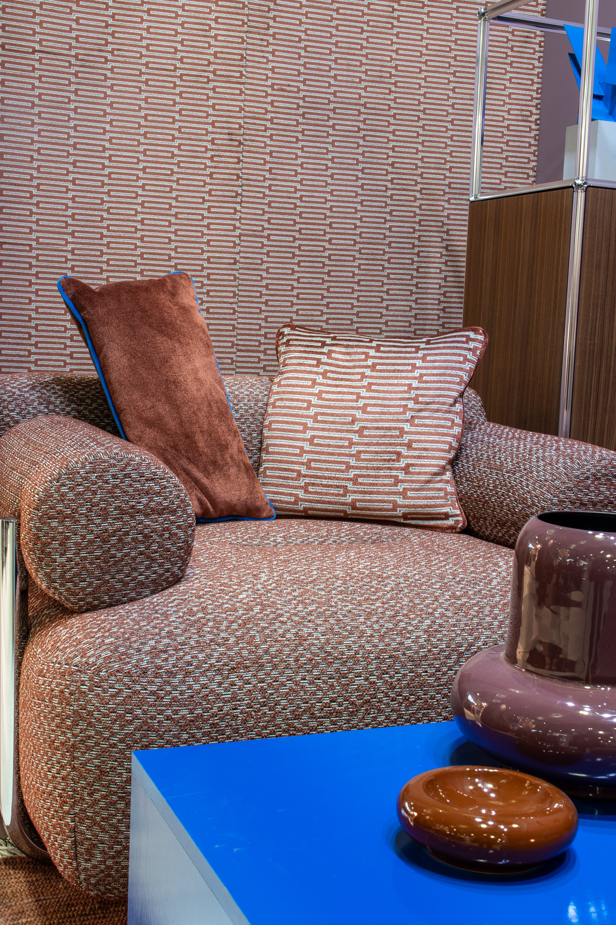 brunlige farger puter