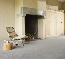 <b>BEHAGELIG:</b> Med teppe på gulvet får du det både varmt, lunt og behagelig. (Foto: Musum Interiør)