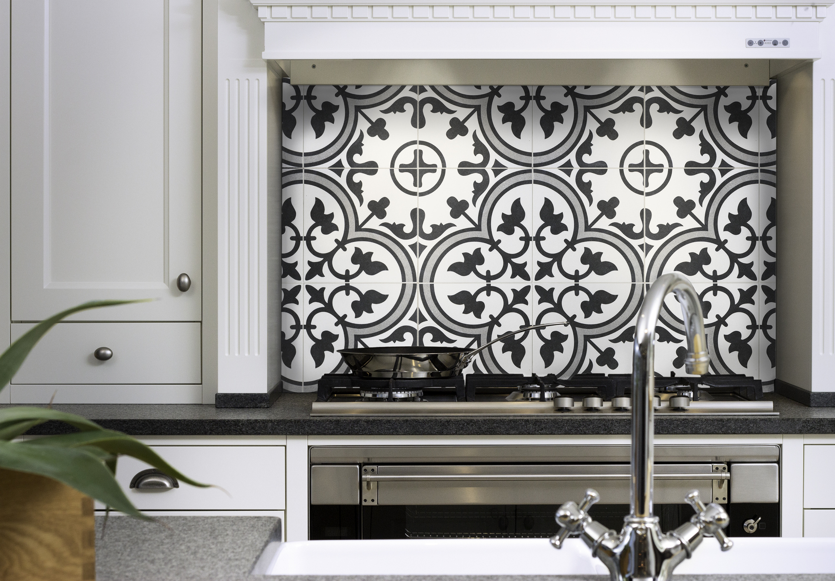 Herskapelig fliser på kjøkkenet