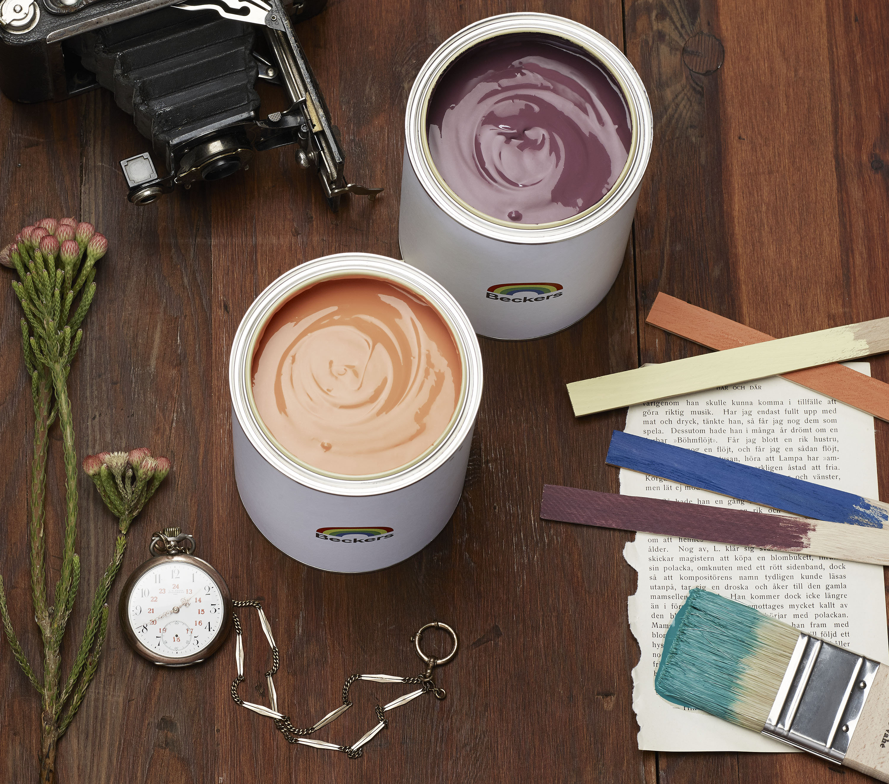 «INNRED MED HISTORIE» viser de personlige detaljene i kombinasjon med modige farger.