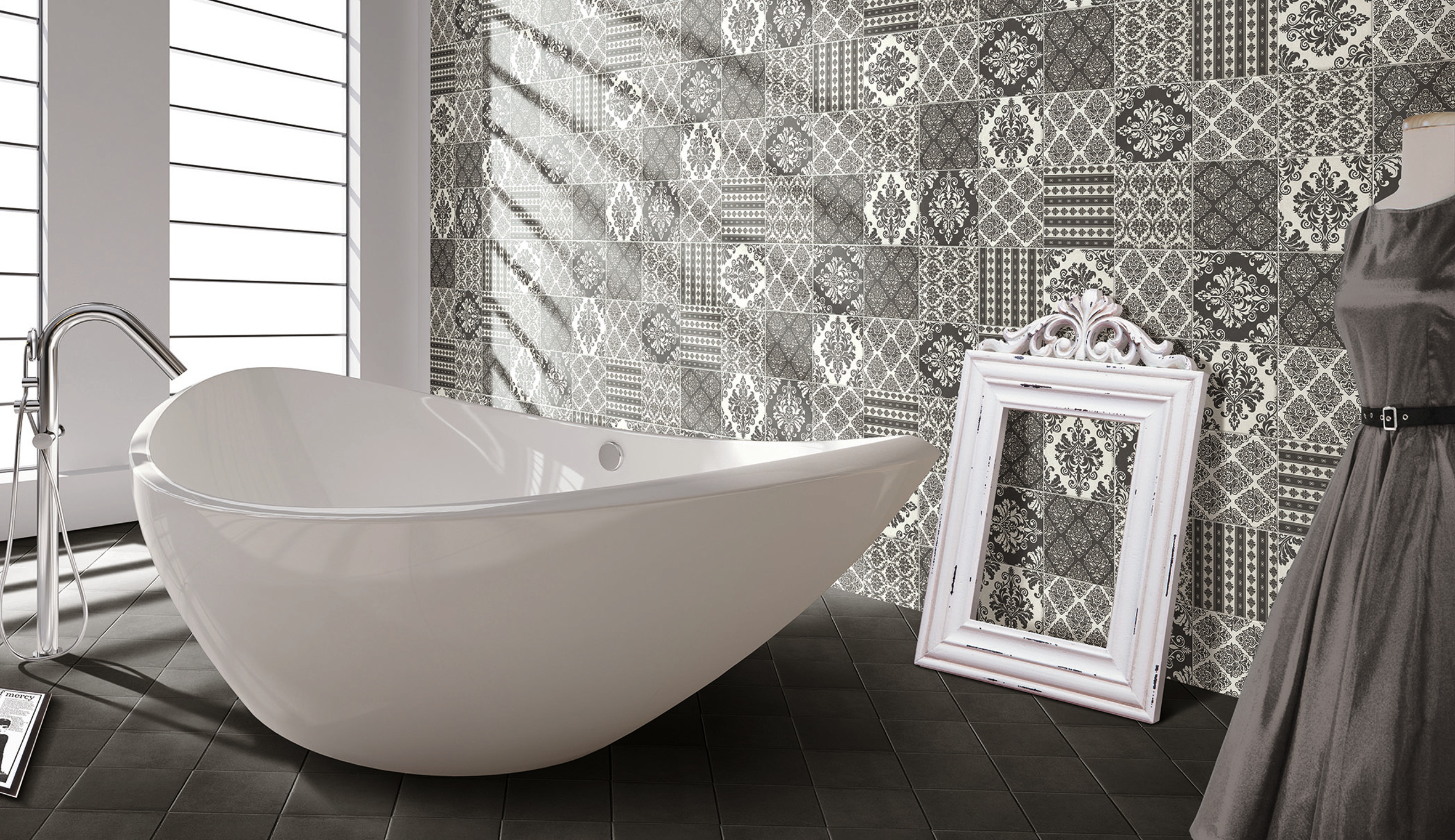 Ta'n helt ut på badet