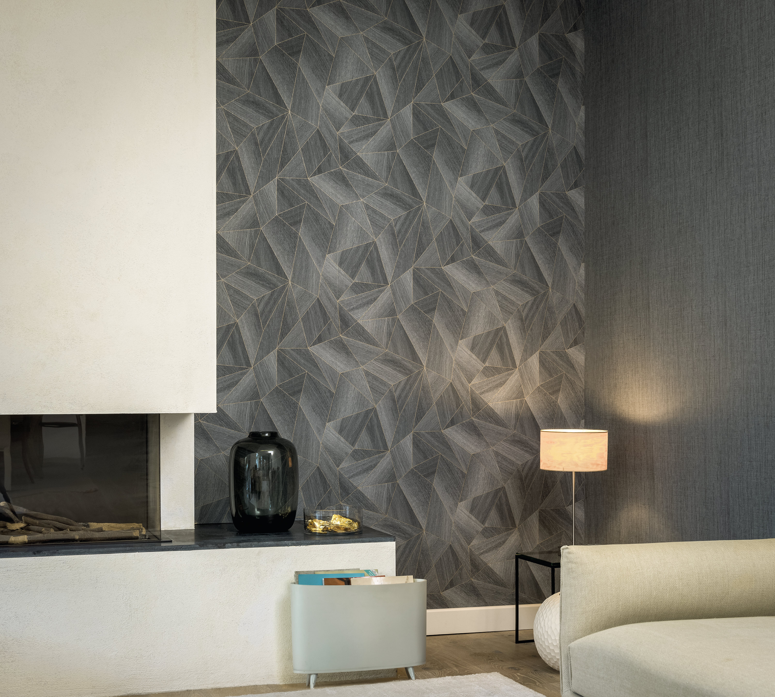 tapet gir rommet dybde