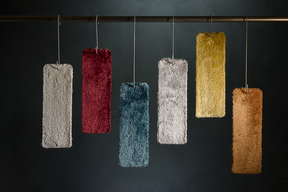 Myke tepper i høstfarger