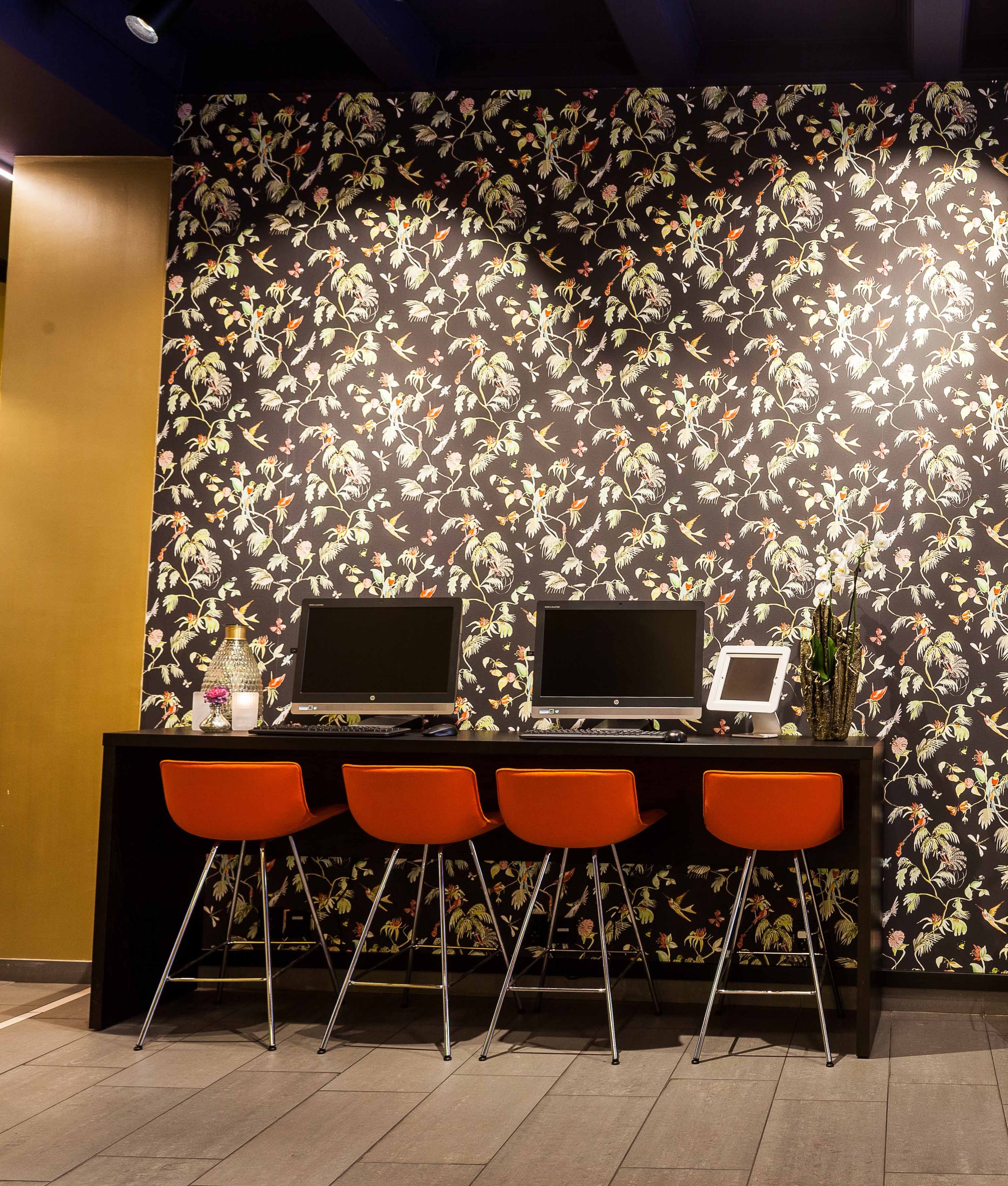 Mønstertapet på hotell